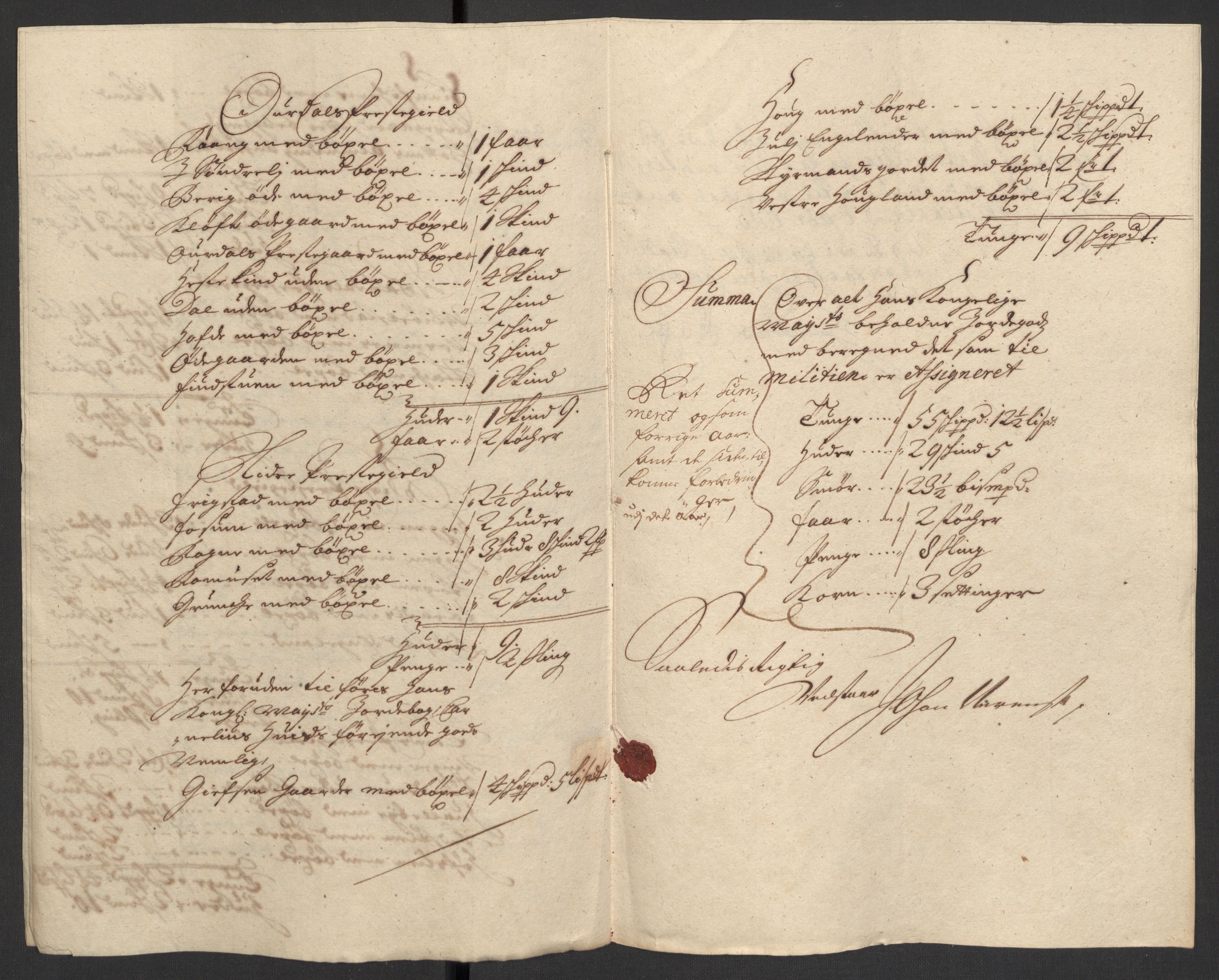 Rentekammeret inntil 1814, Reviderte regnskaper, Fogderegnskap, RA/EA-4092/R18/L1306: Fogderegnskap Hadeland, Toten og Valdres, 1709, p. 20