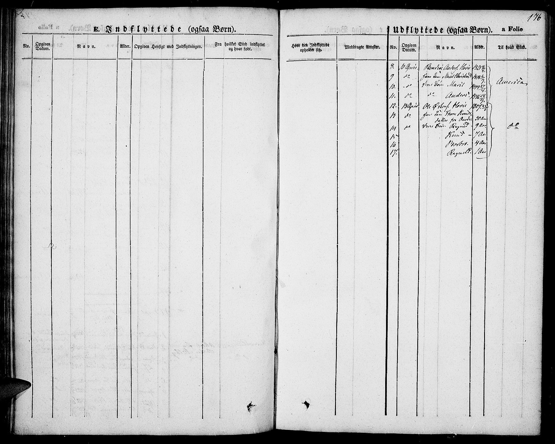 Slidre prestekontor, SAH/PREST-134/H/Ha/Haa/L0004: Parish register (official) no. 4, 1831-1848, p. 176