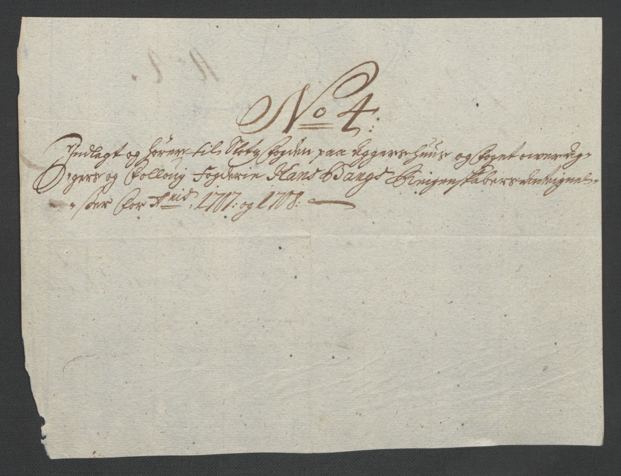 Rentekammeret inntil 1814, Reviderte regnskaper, Fogderegnskap, AV/RA-EA-4092/R10/L0447: Fogderegnskap Aker og Follo, 1707-1709, p. 396