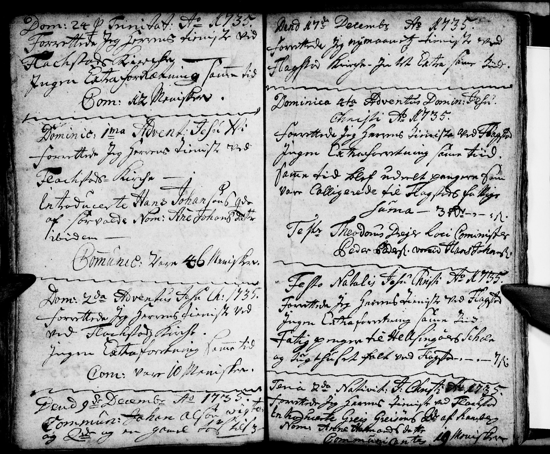 Ministerialprotokoller, klokkerbøker og fødselsregistre - Nordland, AV/SAT-A-1459/881/L1162: Curate's parish register no. 881B01, 1704-1748