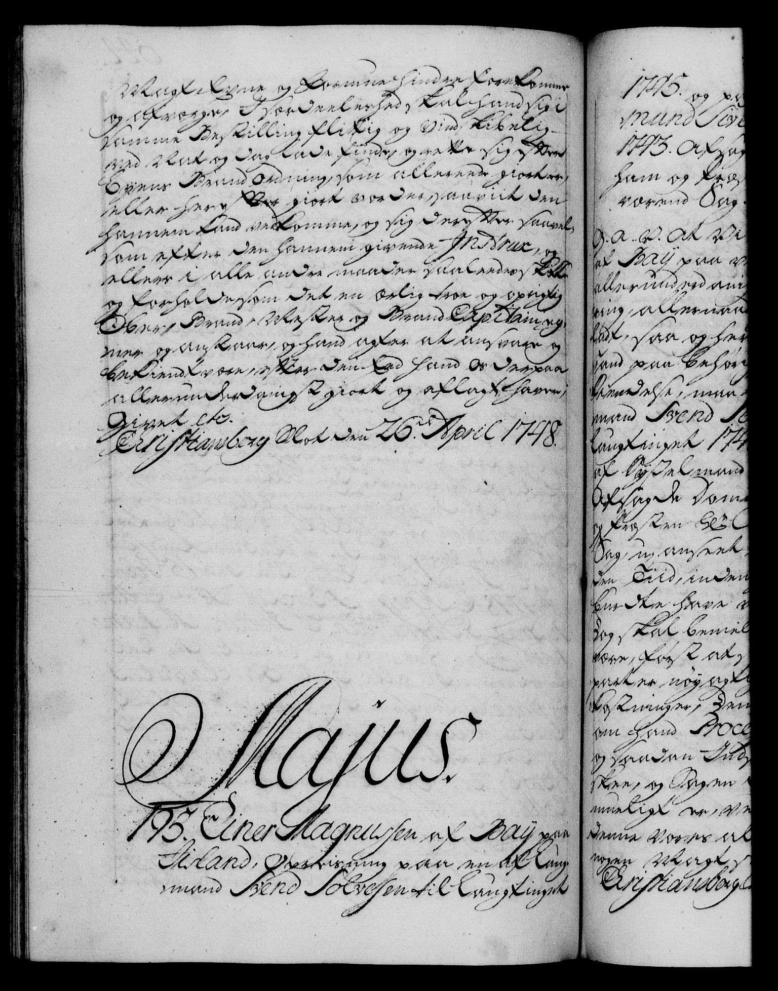 Danske Kanselli 1572-1799, RA/EA-3023/F/Fc/Fca/Fcaa/L0035: Norske registre, 1746-1748, p. 644b