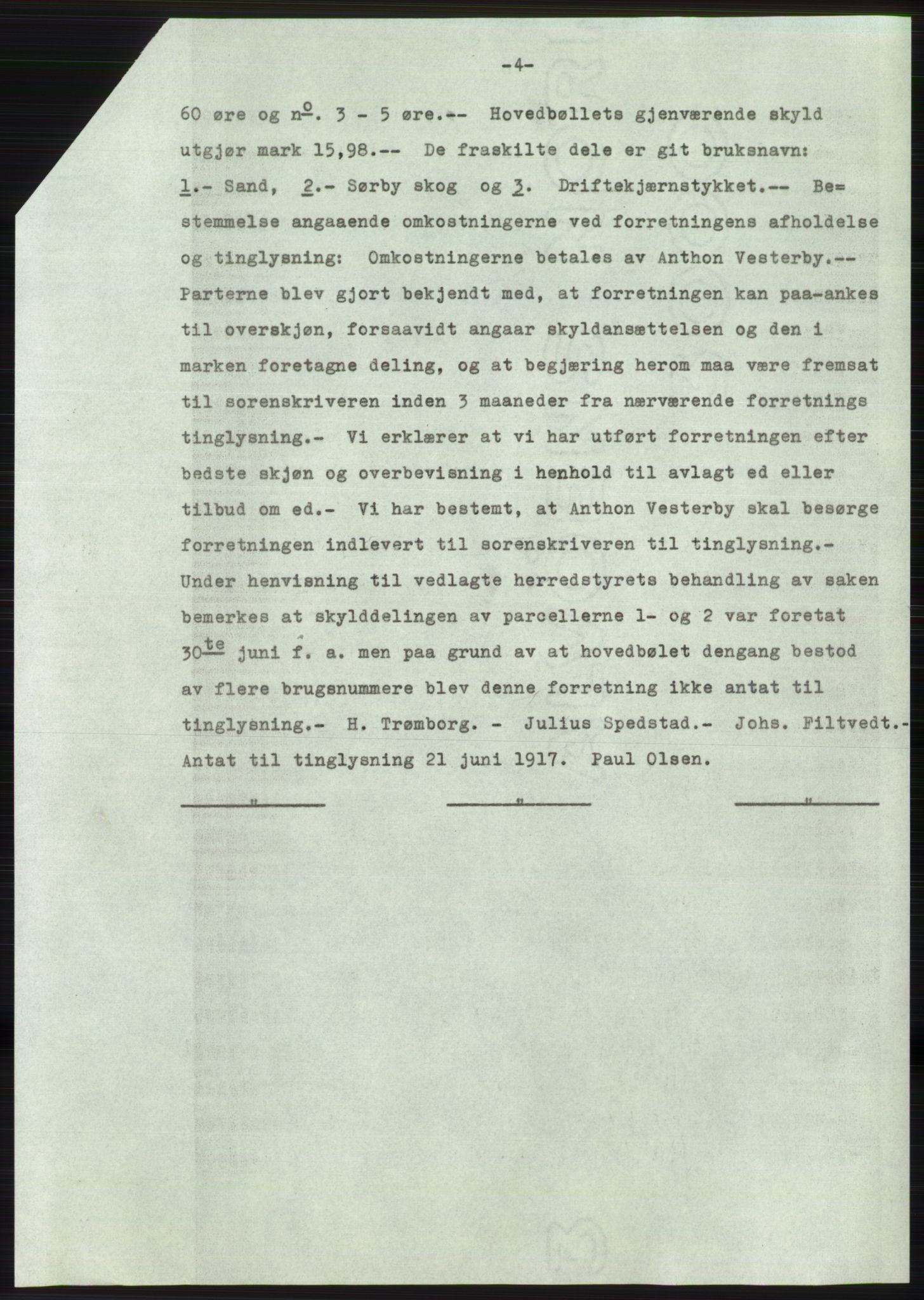 Statsarkivet i Oslo, AV/SAO-A-10621/Z/Zd/L0029: Avskrifter, j.nr 4-2158/1970, 1970, p. 105