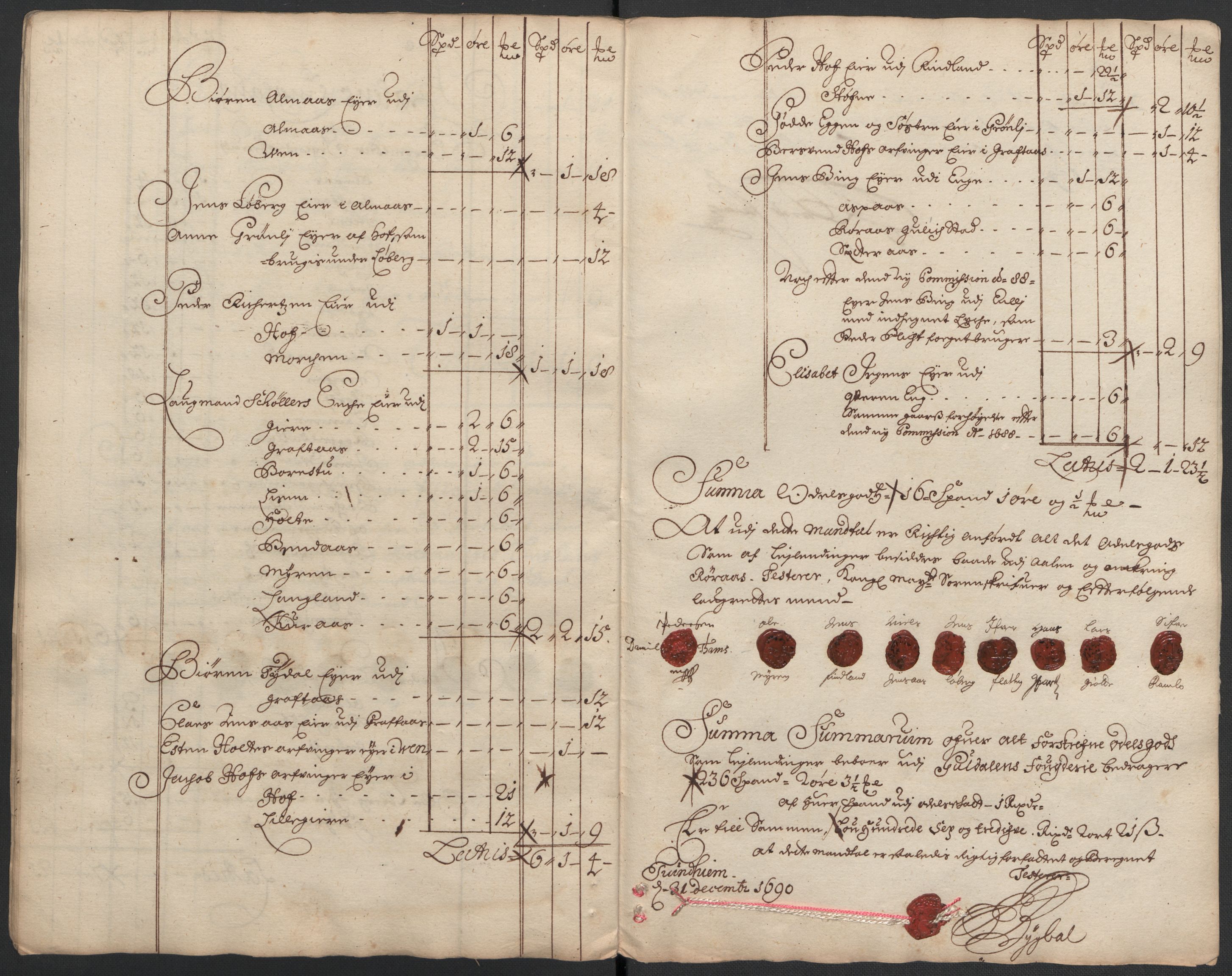 Rentekammeret inntil 1814, Reviderte regnskaper, Fogderegnskap, AV/RA-EA-4092/R59/L3940: Fogderegnskap Gauldal, 1689-1690, p. 272