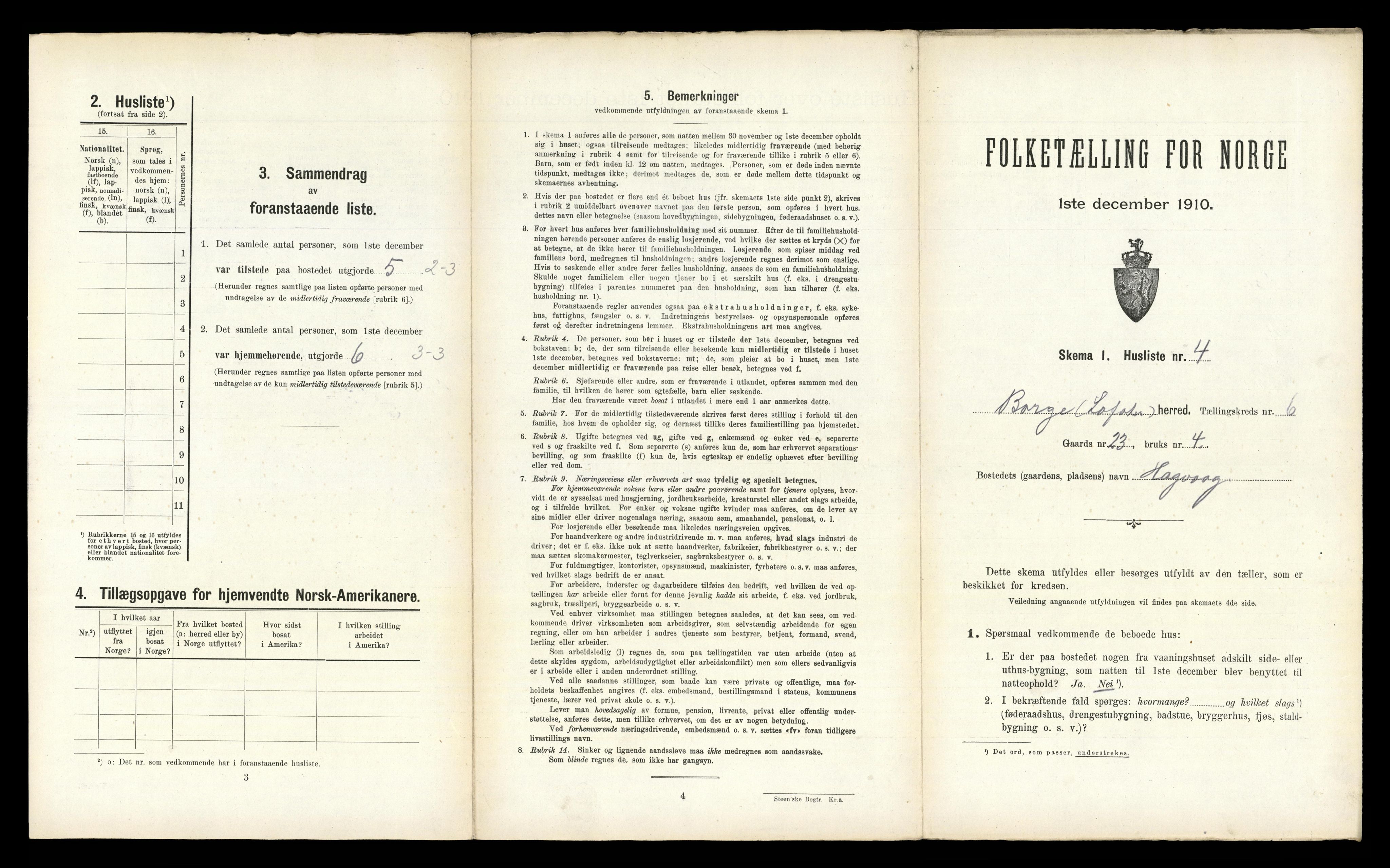 RA, 1910 census for Borge, 1910, p. 571