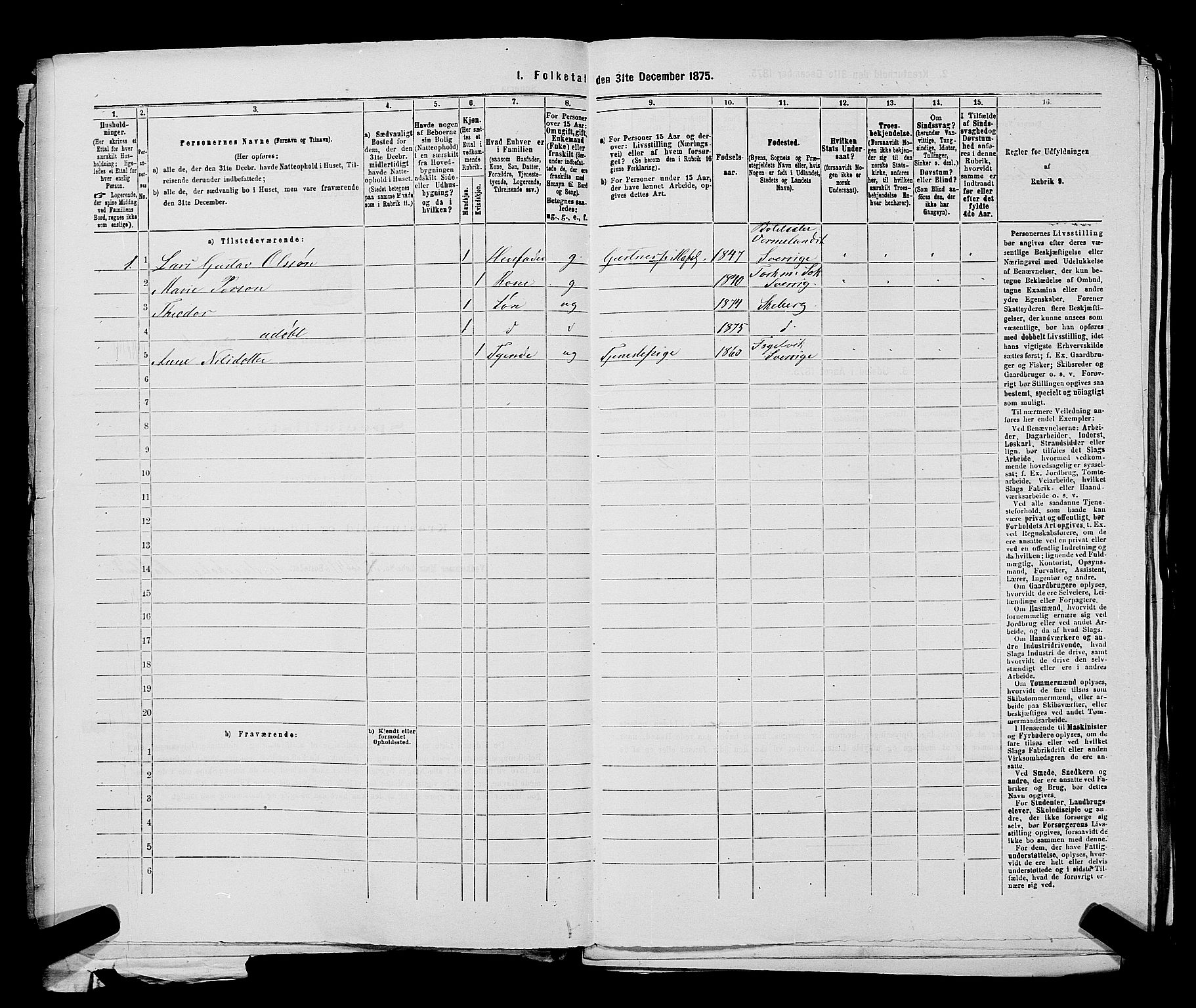 RA, 1875 census for 0115P Skjeberg, 1875, p. 1339