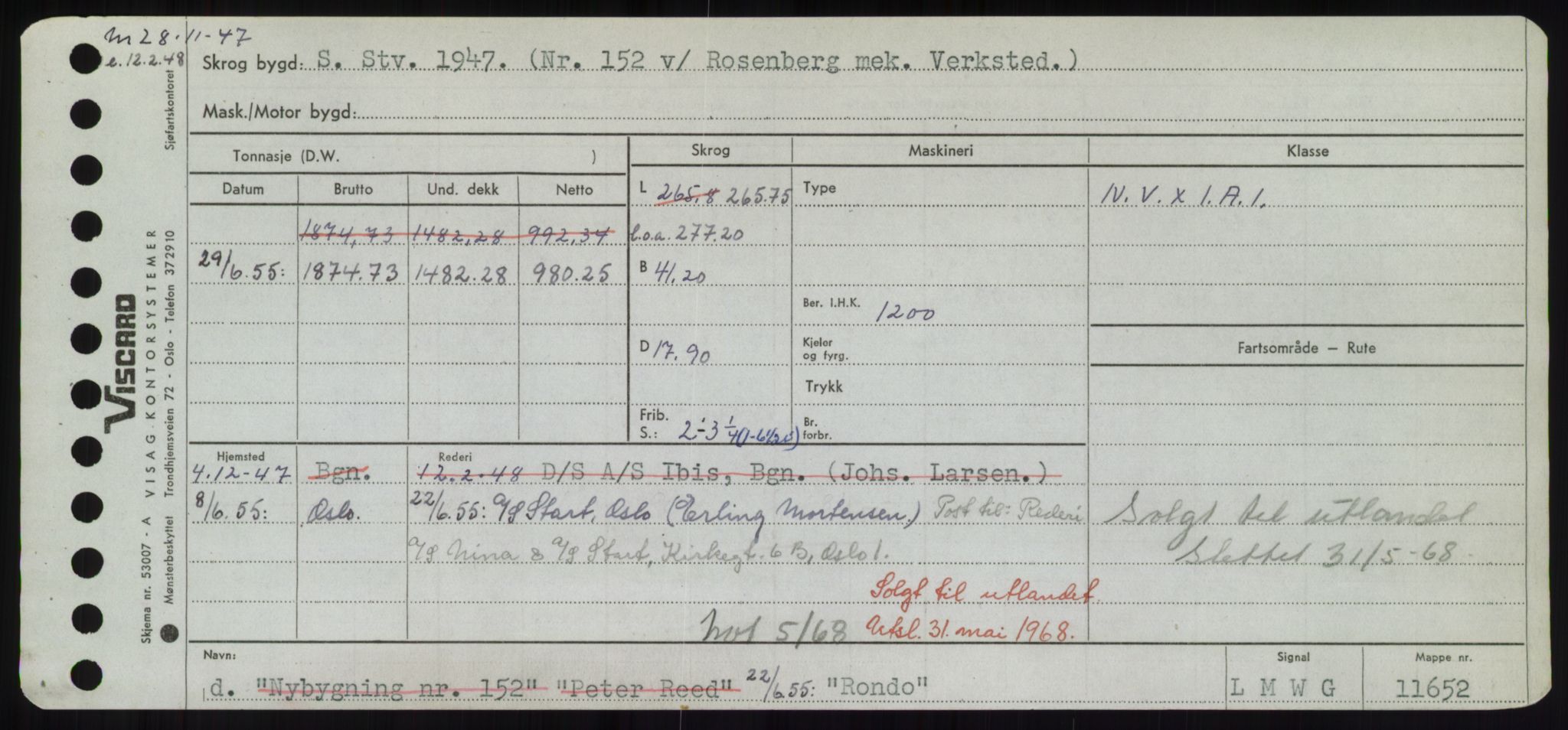 Sjøfartsdirektoratet med forløpere, Skipsmålingen, AV/RA-S-1627/H/Hd/L0031: Fartøy, Rju-Sam, p. 143