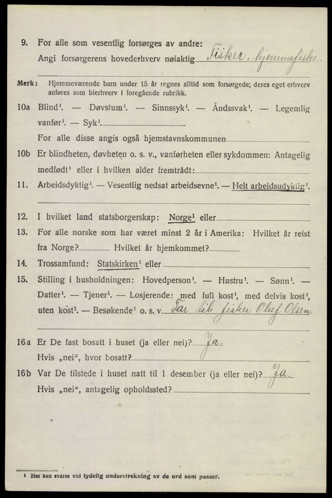SAKO, 1920 census for Brunlanes, 1920, p. 4474