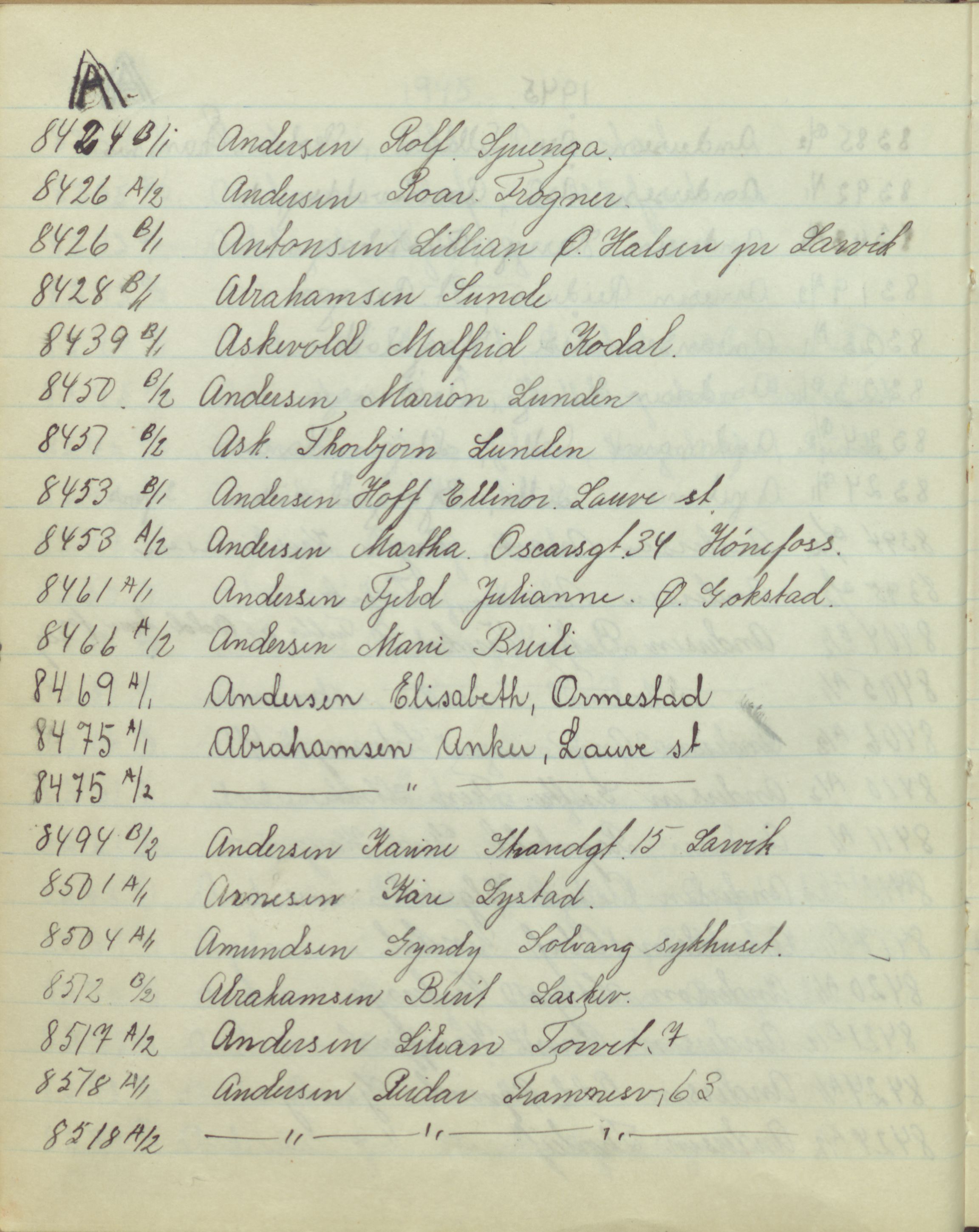Pa 1494 - Jørgensen, Antonius. Fotograf, VEMU/A-2760/F/Fb, 1927-1984, p. 4516