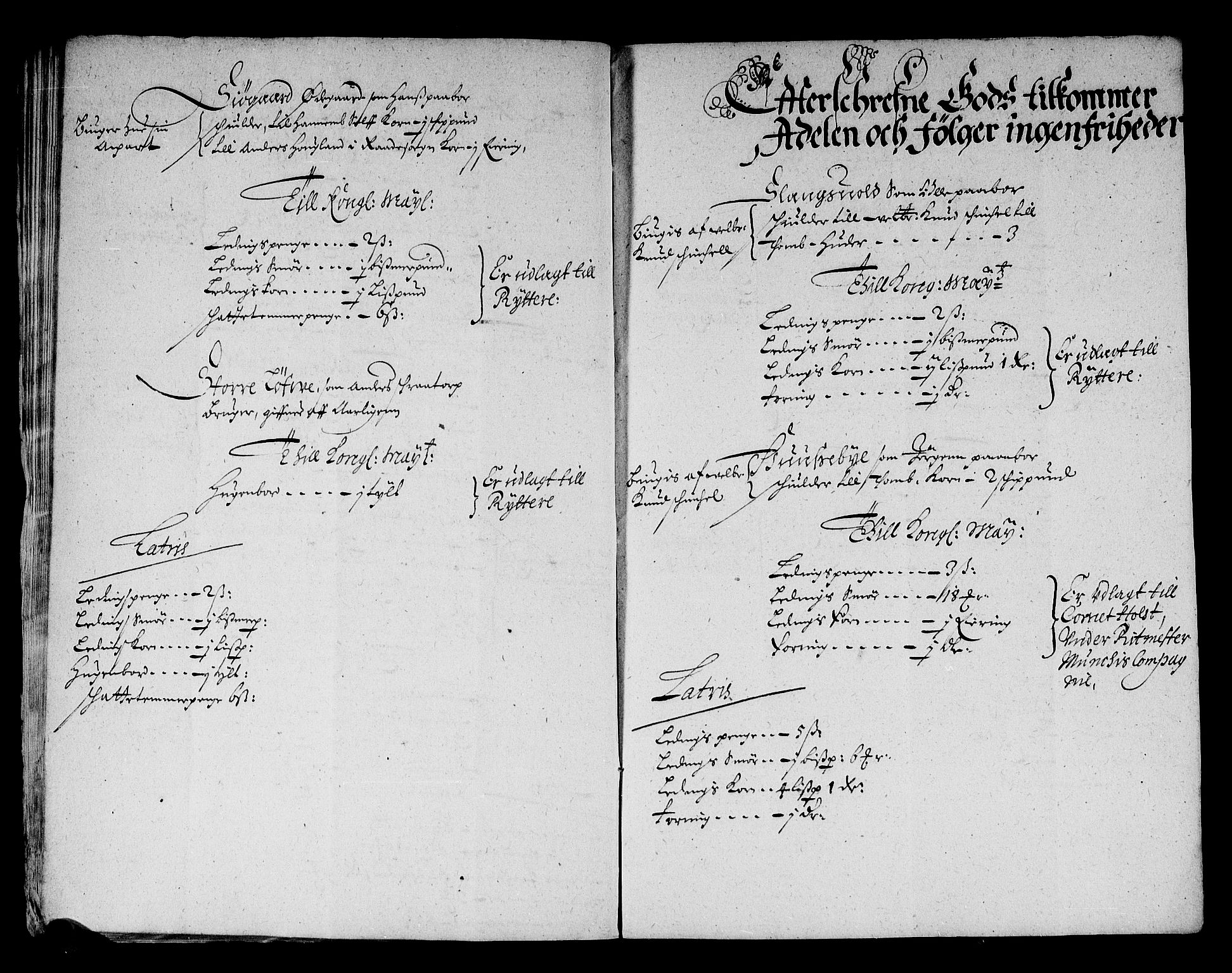 Rentekammeret inntil 1814, Reviderte regnskaper, Stiftamtstueregnskaper, Landkommissariatet på Akershus og Akershus stiftamt, AV/RA-EA-5869/R/Ra/L0021: Landkommissariatet på Akershus, 1664