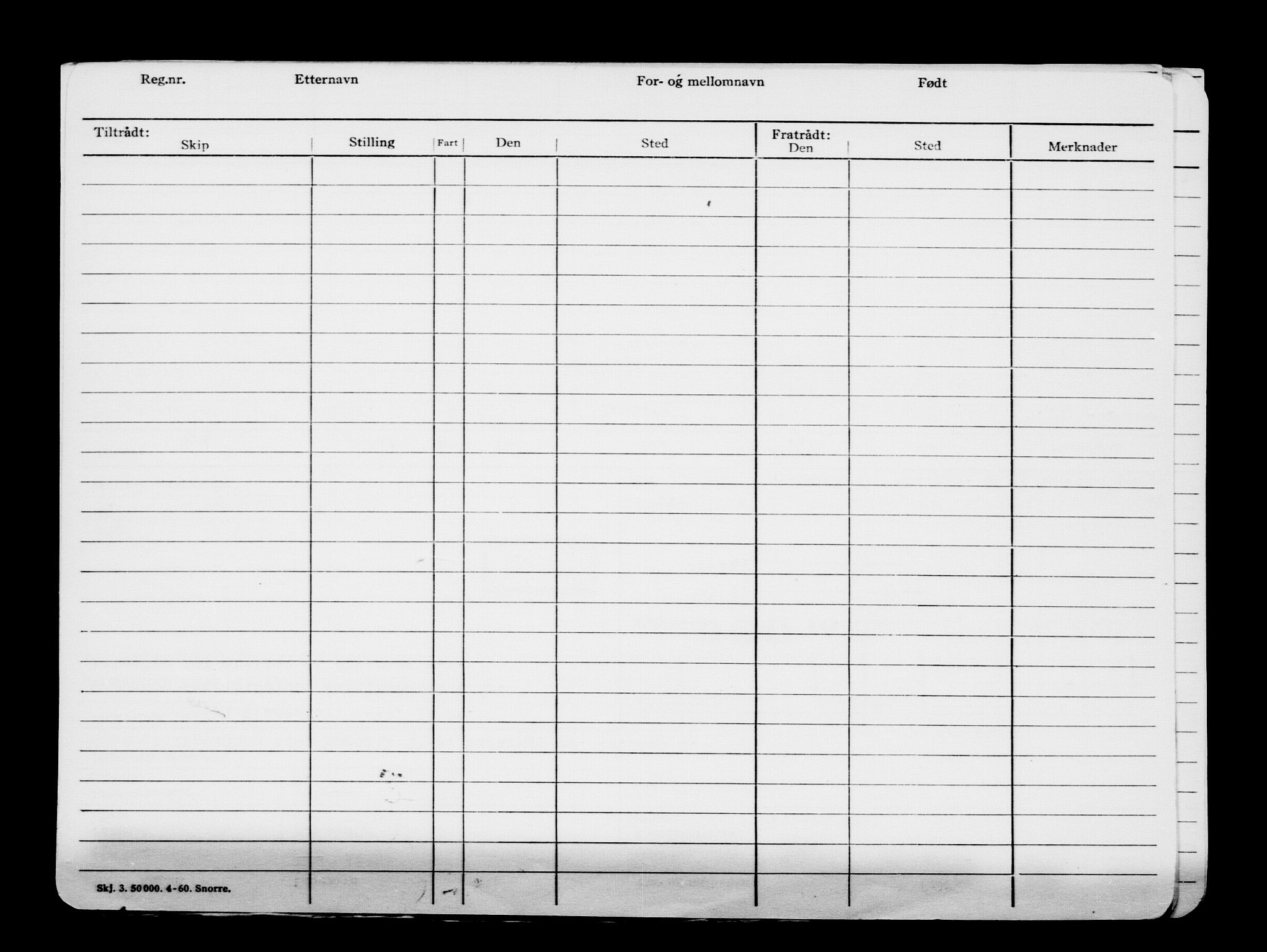 Direktoratet for sjømenn, AV/RA-S-3545/G/Gb/L0074: Hovedkort, 1907, p. 10