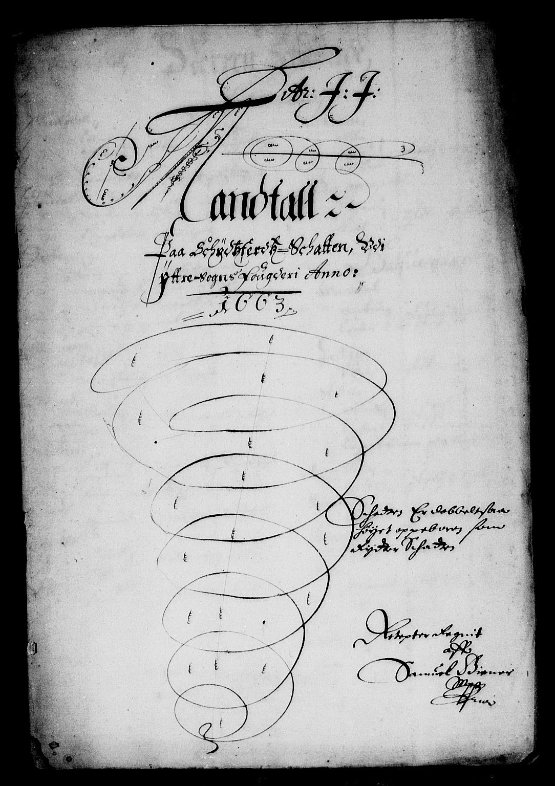 Rentekammeret inntil 1814, Reviderte regnskaper, Stiftamtstueregnskaper, Bergen stiftamt, RA/EA-6043/R/Rc/L0009: Bergen stiftamt, 1663