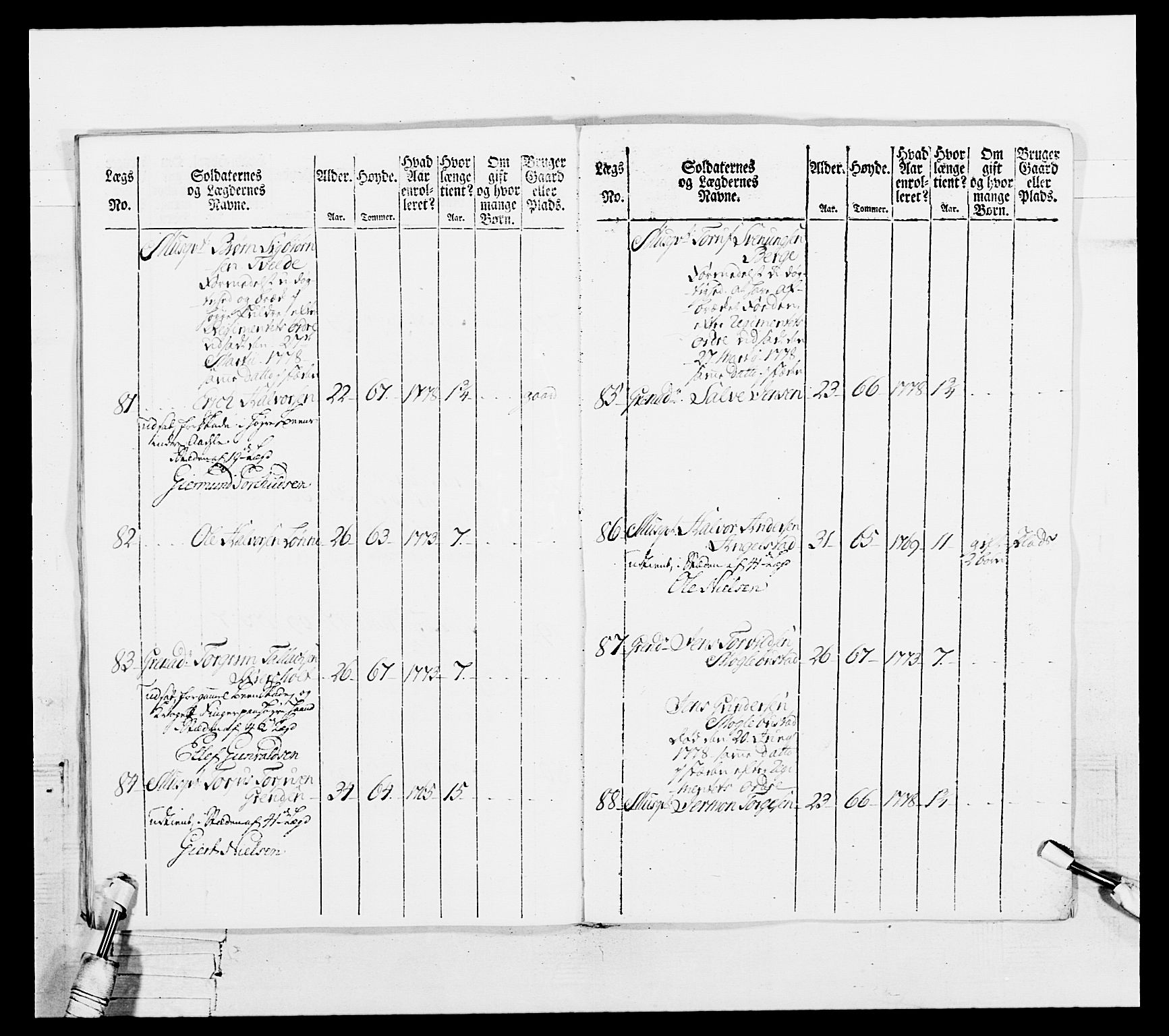 Generalitets- og kommissariatskollegiet, Det kongelige norske kommissariatskollegium, AV/RA-EA-5420/E/Eh/L0102: 1. Vesterlenske nasjonale infanteriregiment, 1778-1780, p. 387