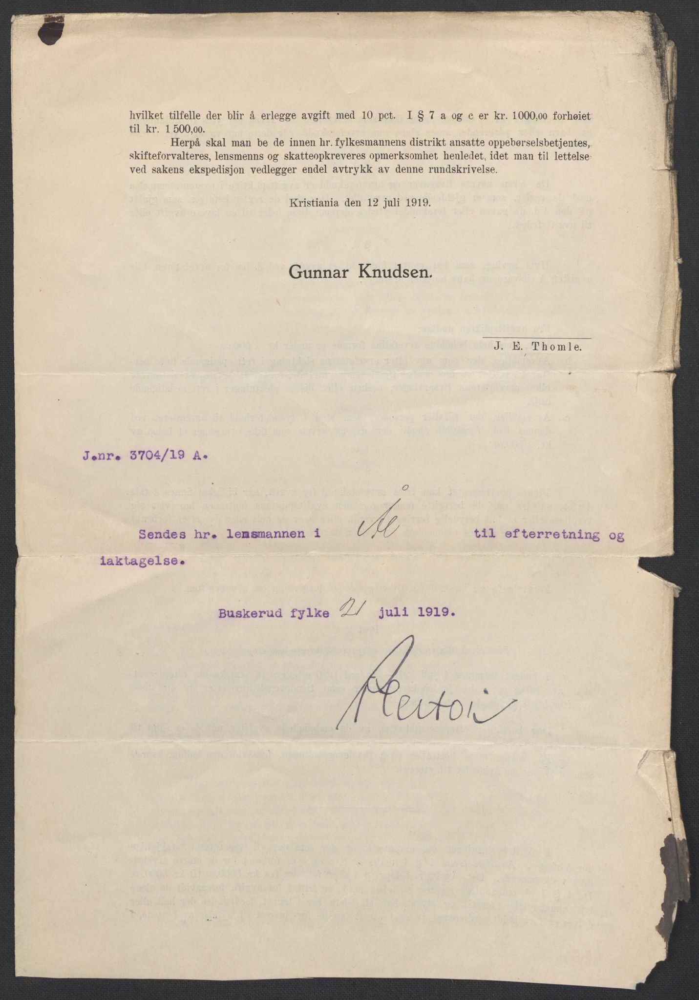 Ål lensmannskontor, AV/SAKO-A-519/H/Ha/L0001/0004: Dødsanmeldelsesprotokoll / Dødsfallsprotokoll, 1921-1930
