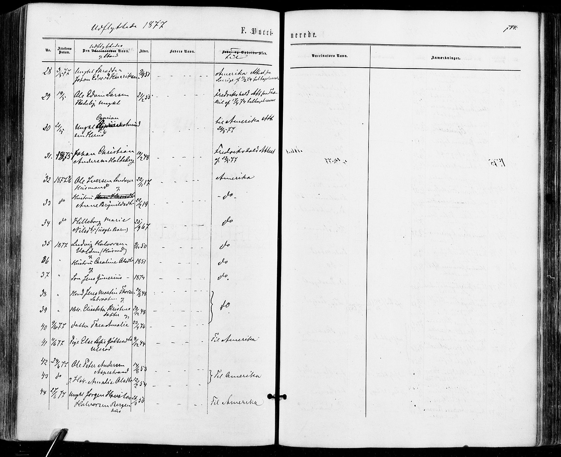 Aremark prestekontor Kirkebøker, SAO/A-10899/F/Fc/L0004: Parish register (official) no. III 4, 1866-1877, p. 743-744