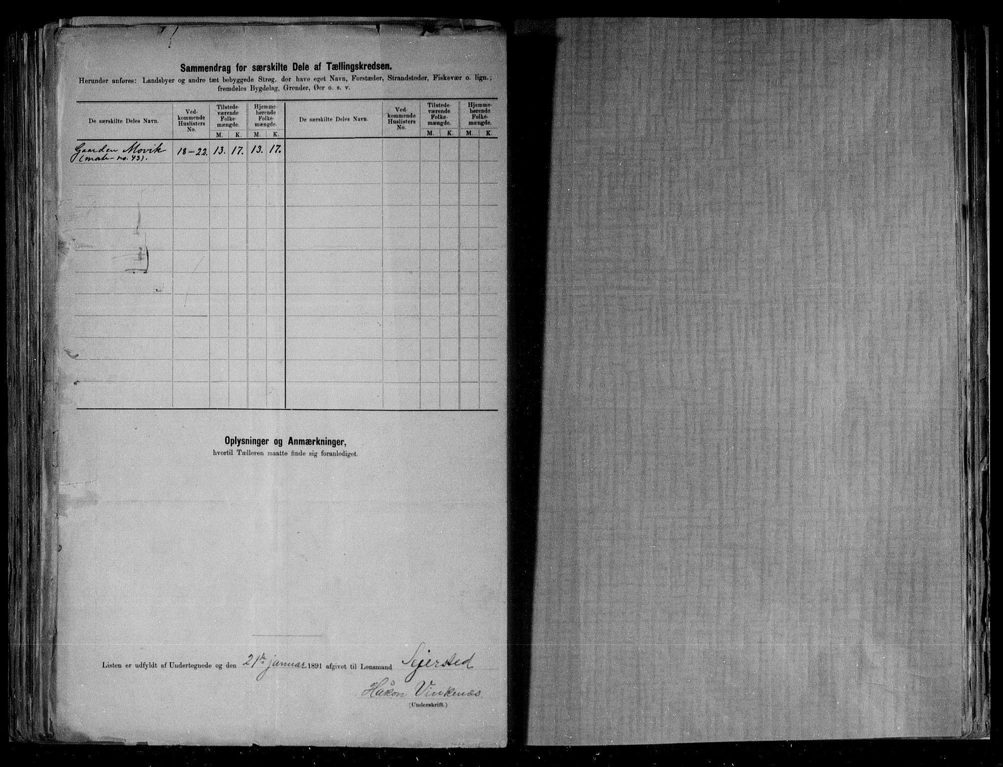 RA, 1891 census for 1846 Nordfold-Kjerringøy, 1891, p. 16