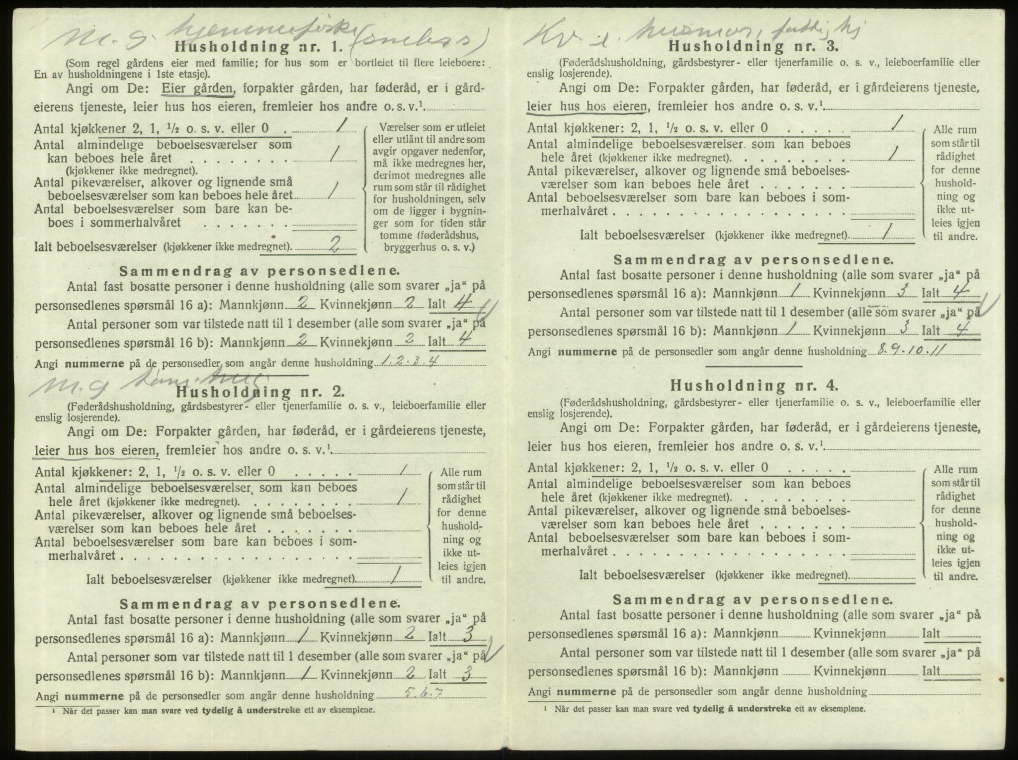 SAO, 1920 census for Skjeberg, 1920, p. 622