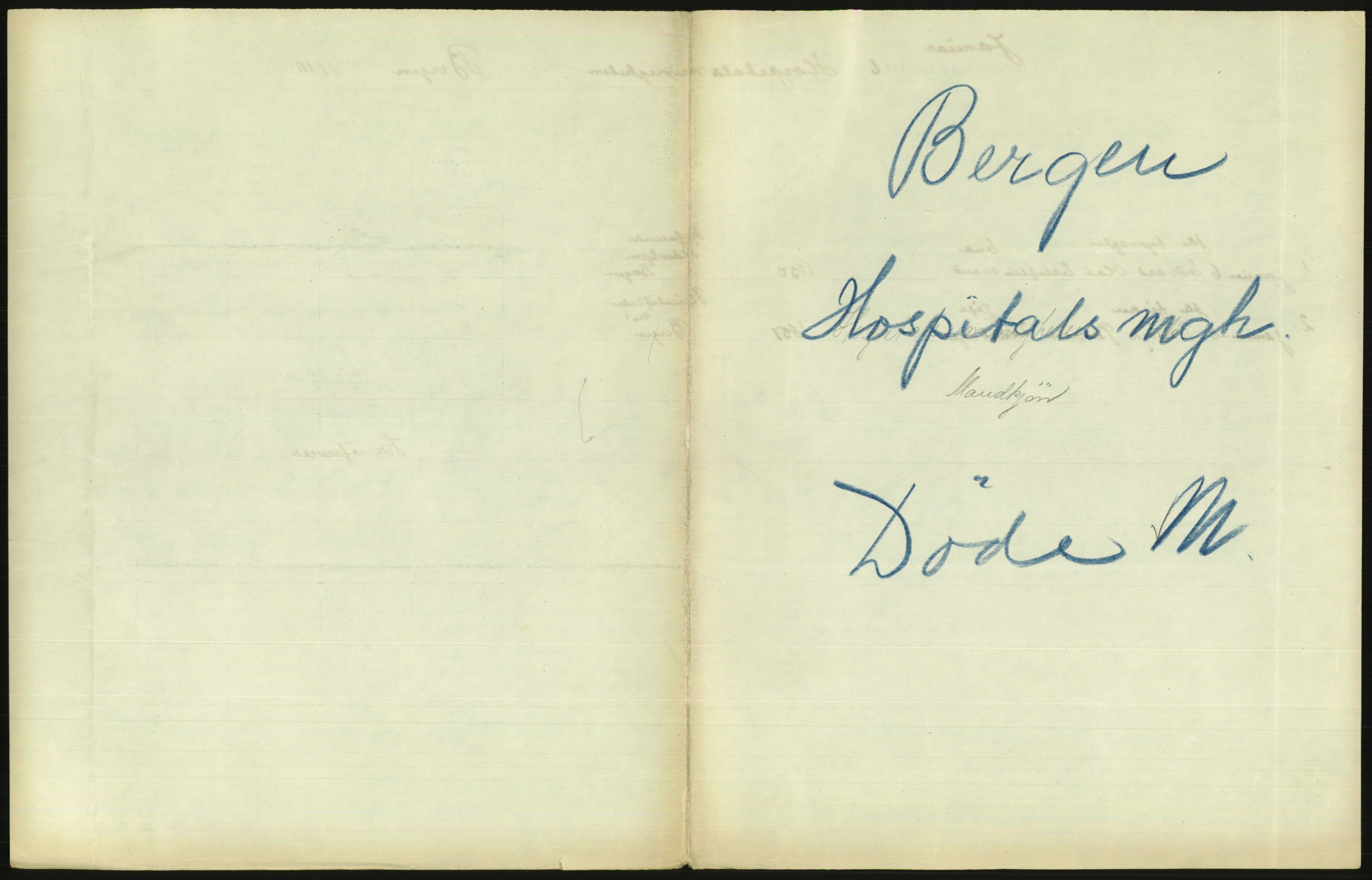 Statistisk sentralbyrå, Sosiodemografiske emner, Befolkning, AV/RA-S-2228/D/Df/Dfc/Dfcf/L0028: Bergen: Gifte, døde, dødfødte., 1926, p. 787