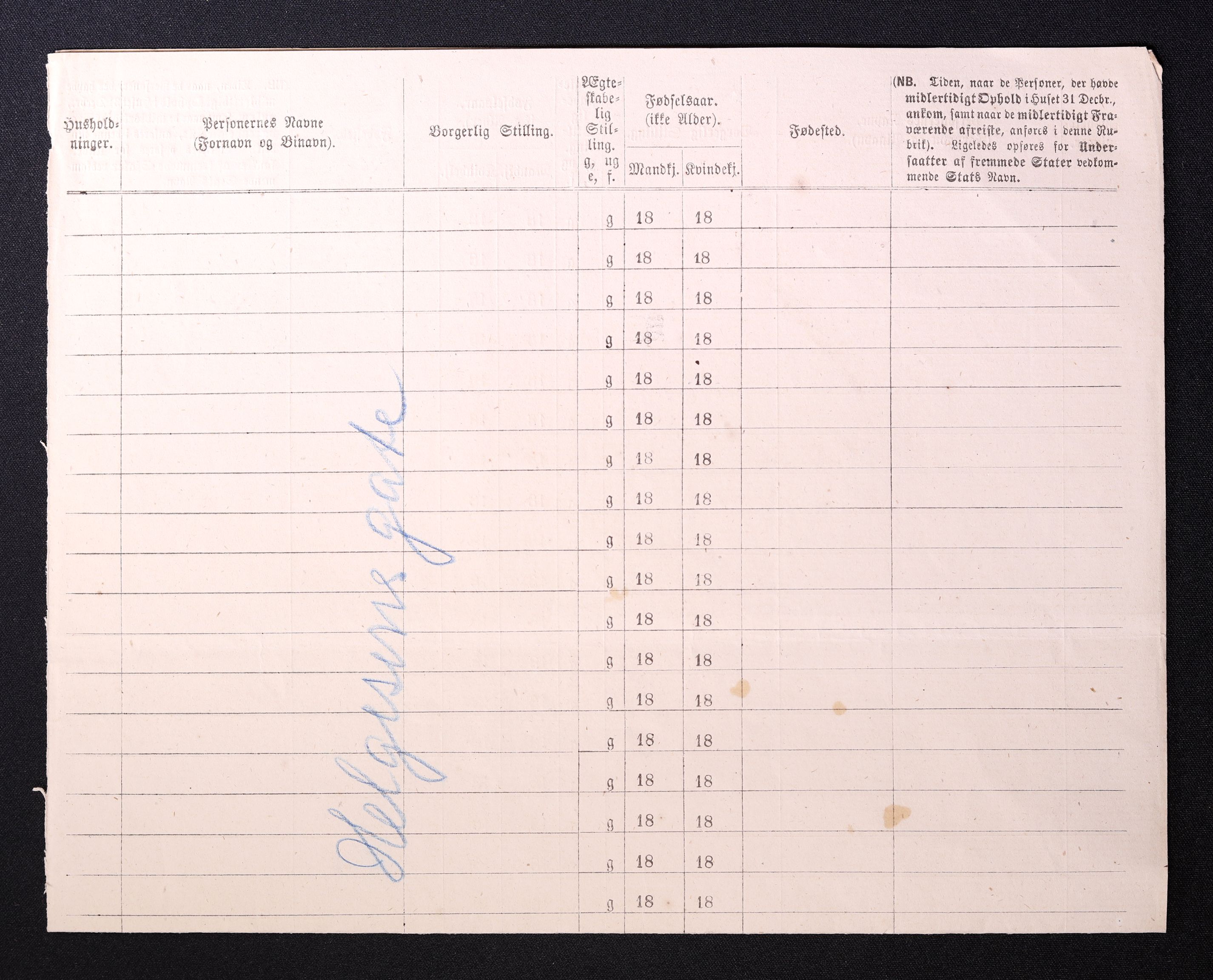 RA, 1870 census for 0301 Kristiania, 1870, p. 1282