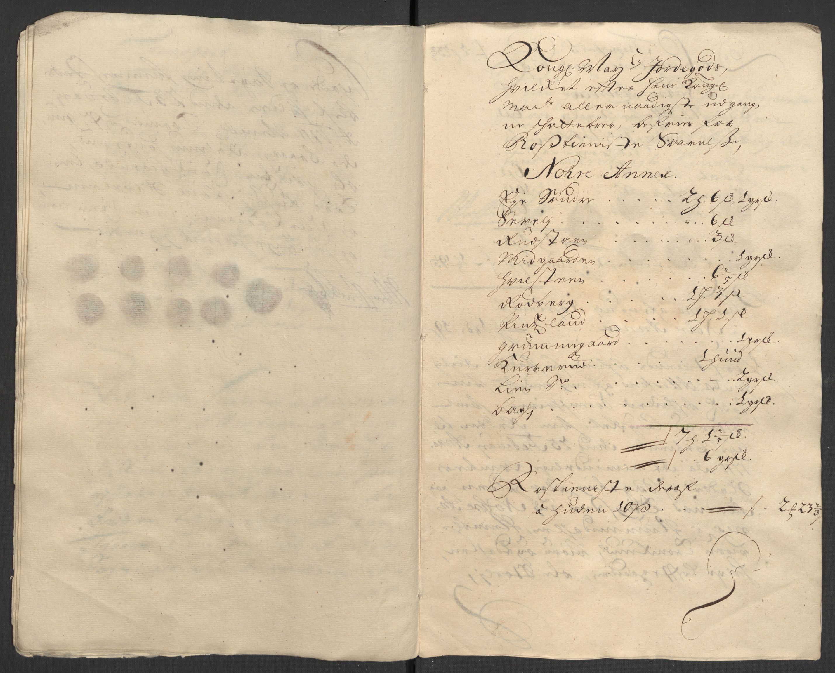 Rentekammeret inntil 1814, Reviderte regnskaper, Fogderegnskap, AV/RA-EA-4092/R24/L1585: Fogderegnskap Numedal og Sandsvær, 1709-1710, p. 260