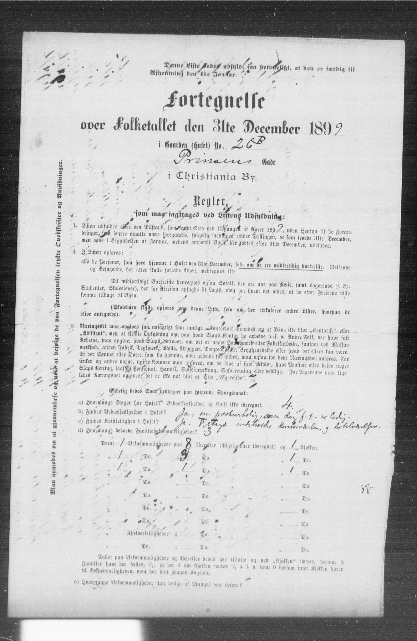 OBA, Municipal Census 1899 for Kristiania, 1899, p. 10635