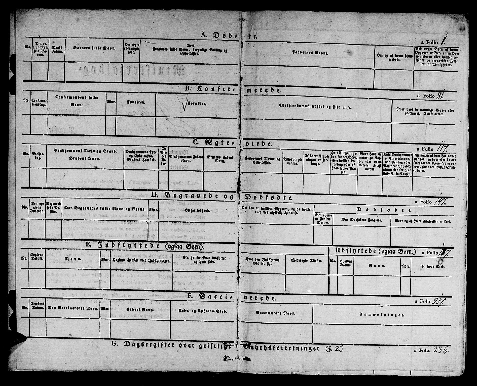 Ministerialprotokoller, klokkerbøker og fødselsregistre - Møre og Romsdal, AV/SAT-A-1454/522/L0311: Parish register (official) no. 522A06, 1832-1842