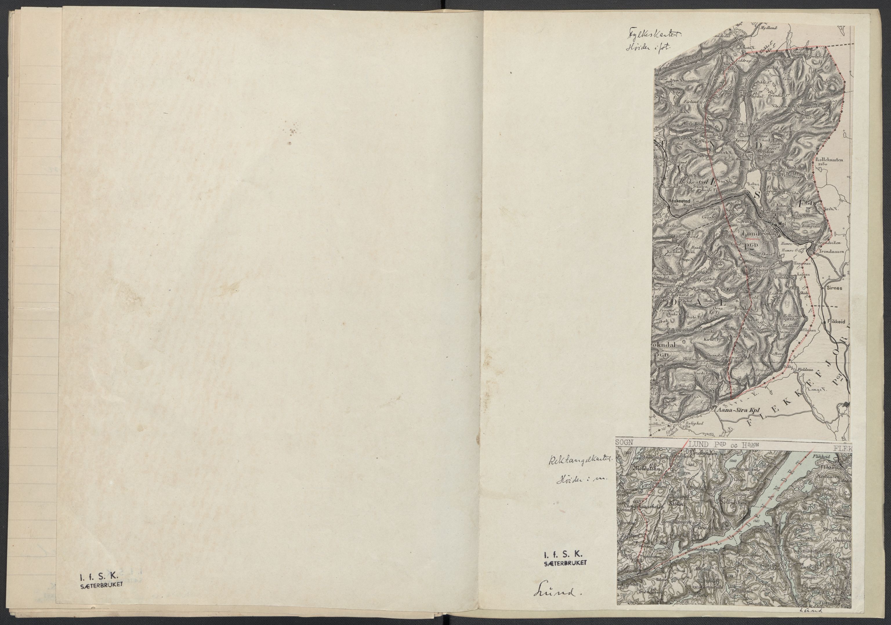 Instituttet for sammenlignende kulturforskning, AV/RA-PA-0424/F/Fc/L0009/0001: Eske B9: / Rogaland (perm XXII), 1932-1935