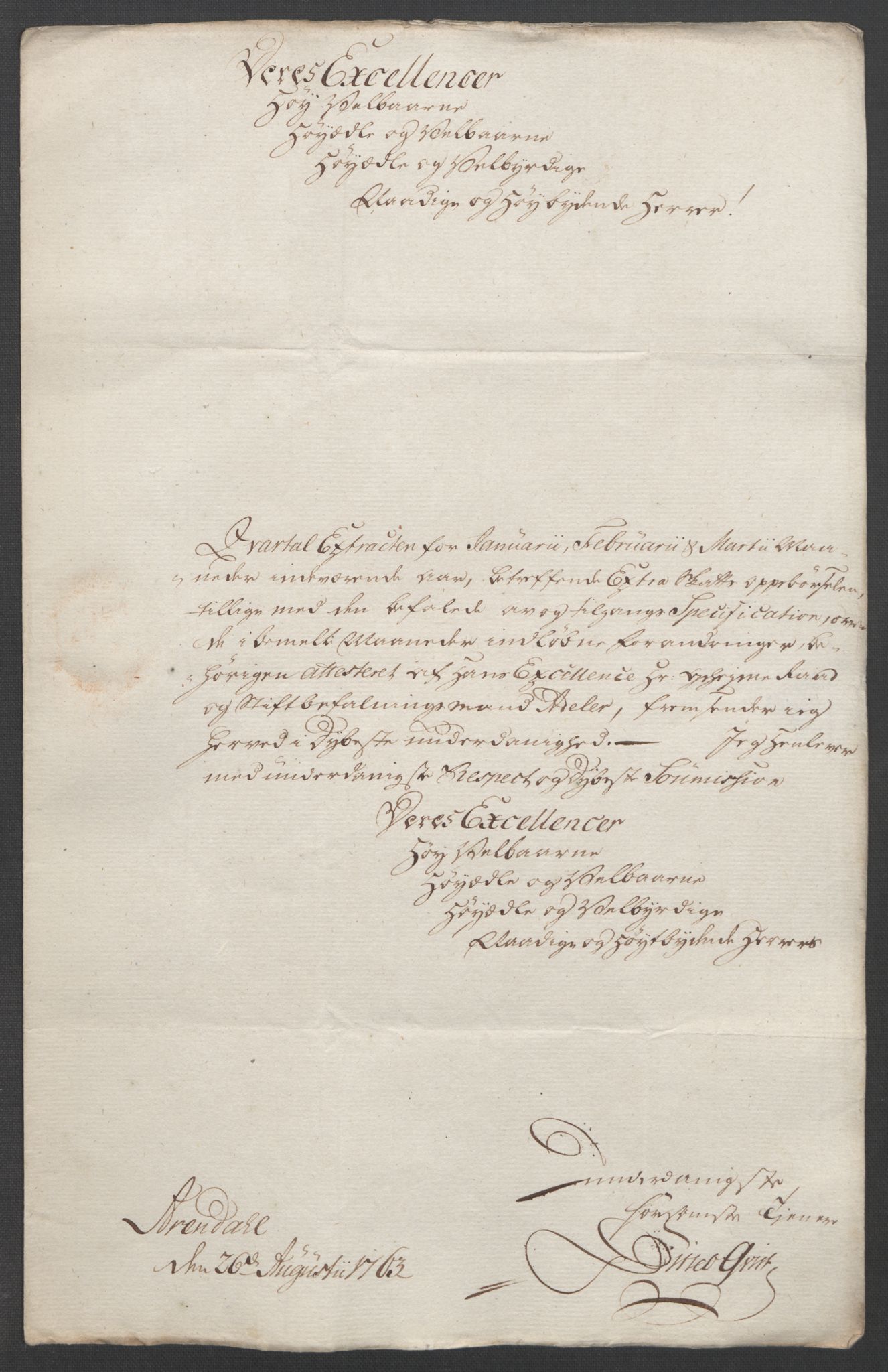 Rentekammeret inntil 1814, Reviderte regnskaper, Fogderegnskap, AV/RA-EA-4092/R39/L2424: Ekstraskatten Nedenes, 1762-1767, p. 68