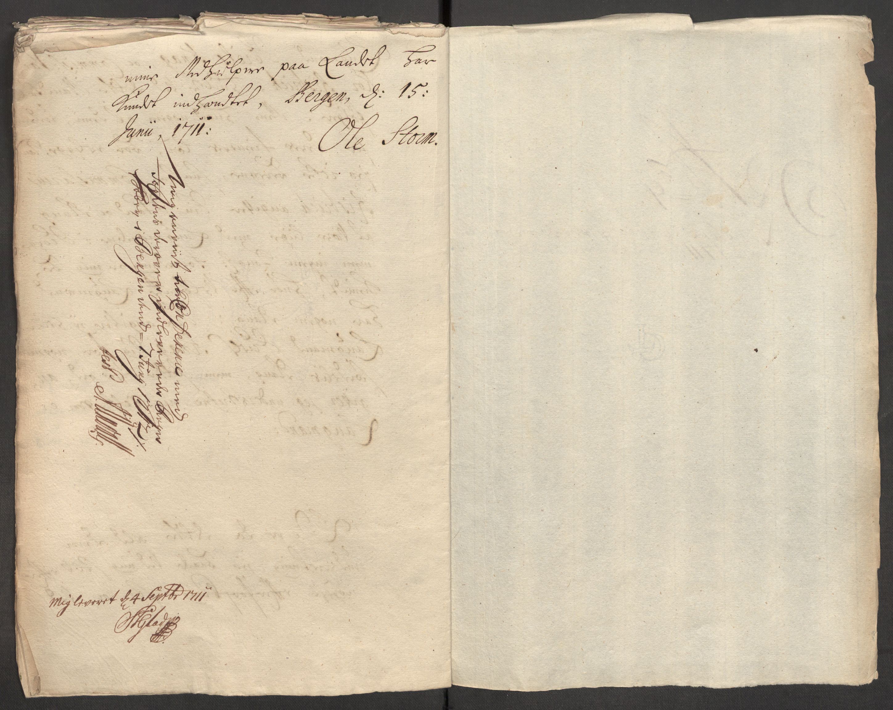 Rentekammeret inntil 1814, Reviderte regnskaper, Fogderegnskap, AV/RA-EA-4092/R51/L3193: Fogderegnskap Nordhordland og Voss, 1711, p. 276