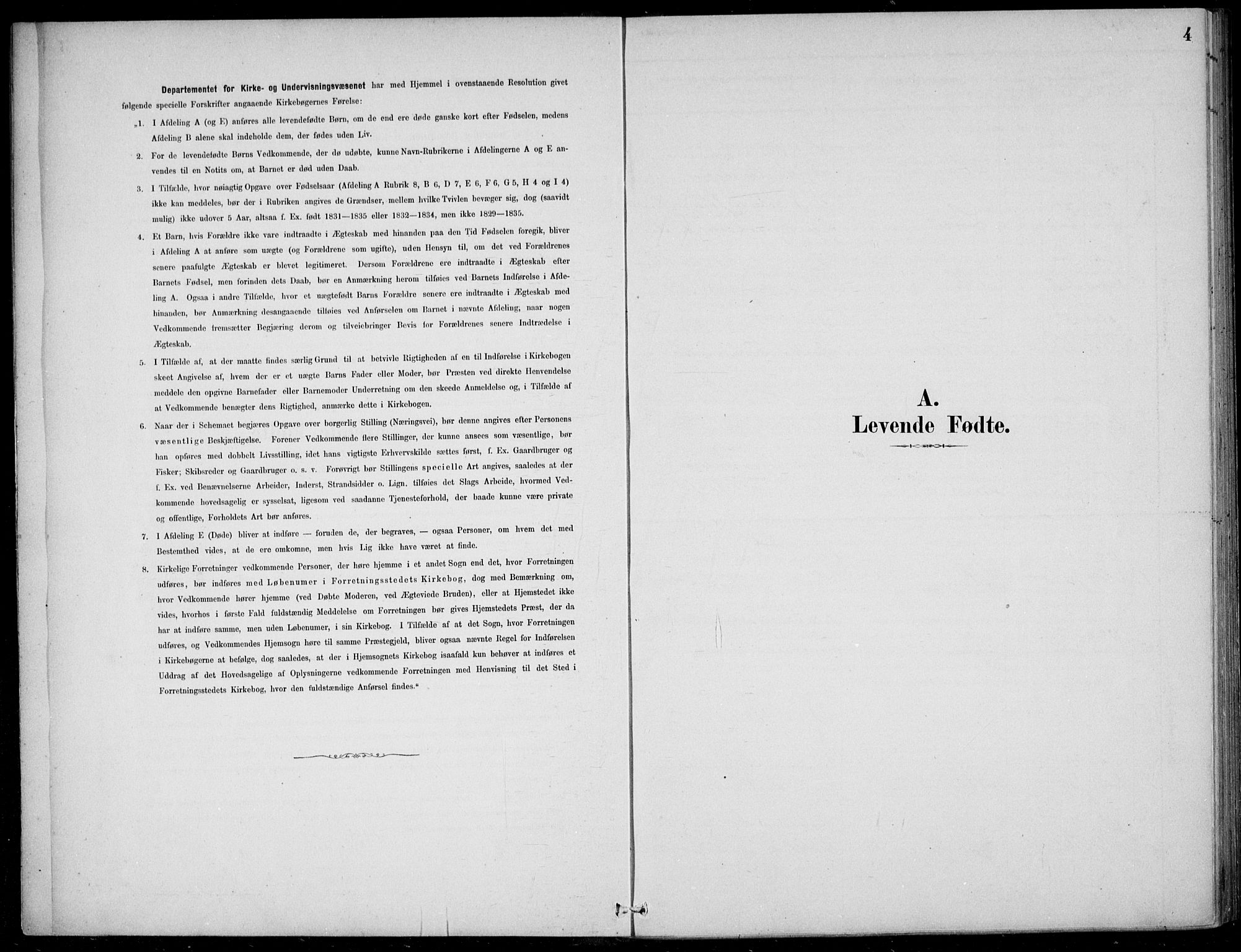 Sogndal sokneprestembete, AV/SAB-A-81301/H/Haa/Haad/L0001: Parish register (official) no. D  1, 1878-1907, p. 4