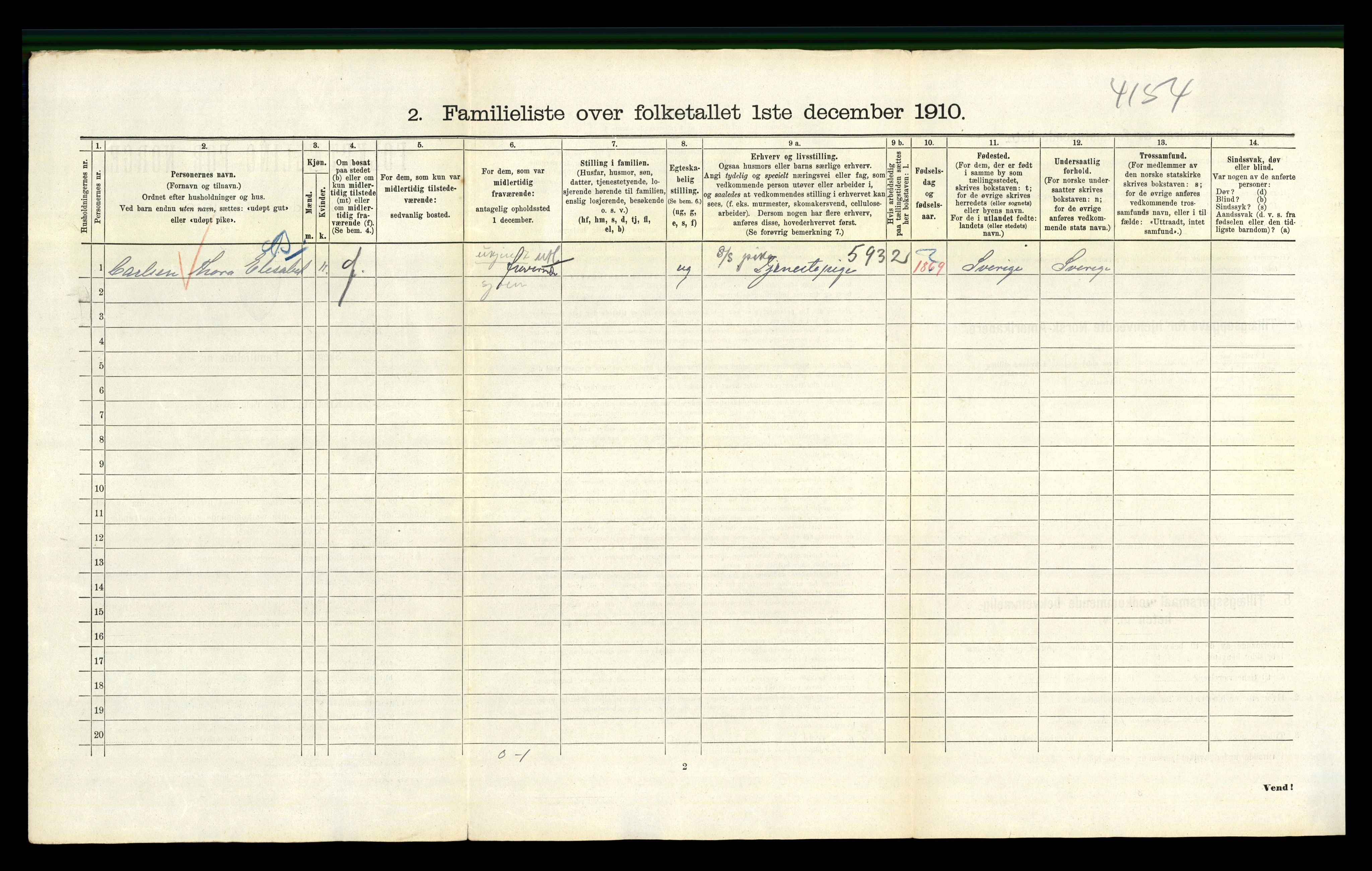 RA, 1910 census for Kristiania, 1910, p. 12828