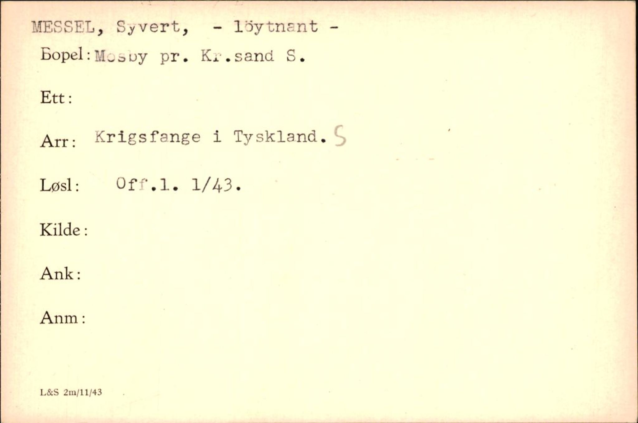 Forsvaret, Forsvarets krigshistoriske avdeling, AV/RA-RAFA-2017/Y/Yf/L0200: II-C-11-2102  -  Norske krigsfanger i Tyskland, 1940-1945, p. 711