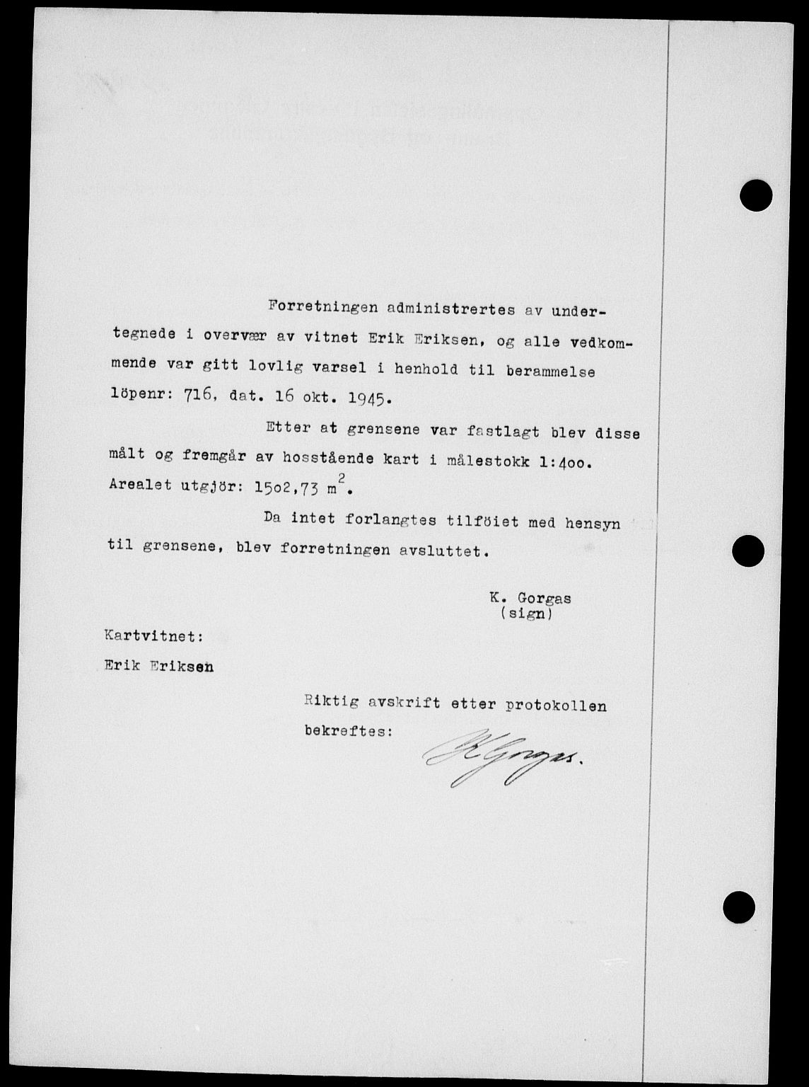 Onsøy sorenskriveri, SAO/A-10474/G/Ga/Gab/L0018: Mortgage book no. II A-18, 1946-1947, Diary no: : 193/1947