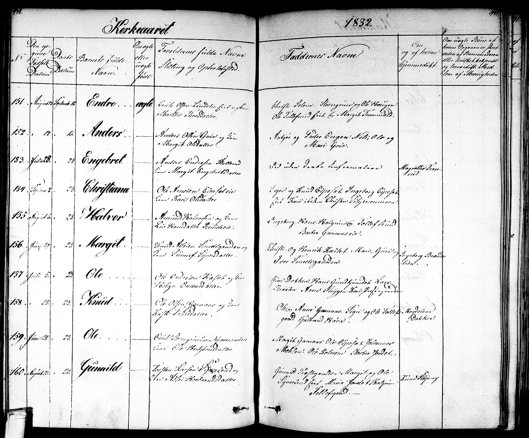Nes kirkebøker, SAKO/A-236/F/Fa/L0008: Parish register (official) no. 8, 1824-1834, p. 434-435