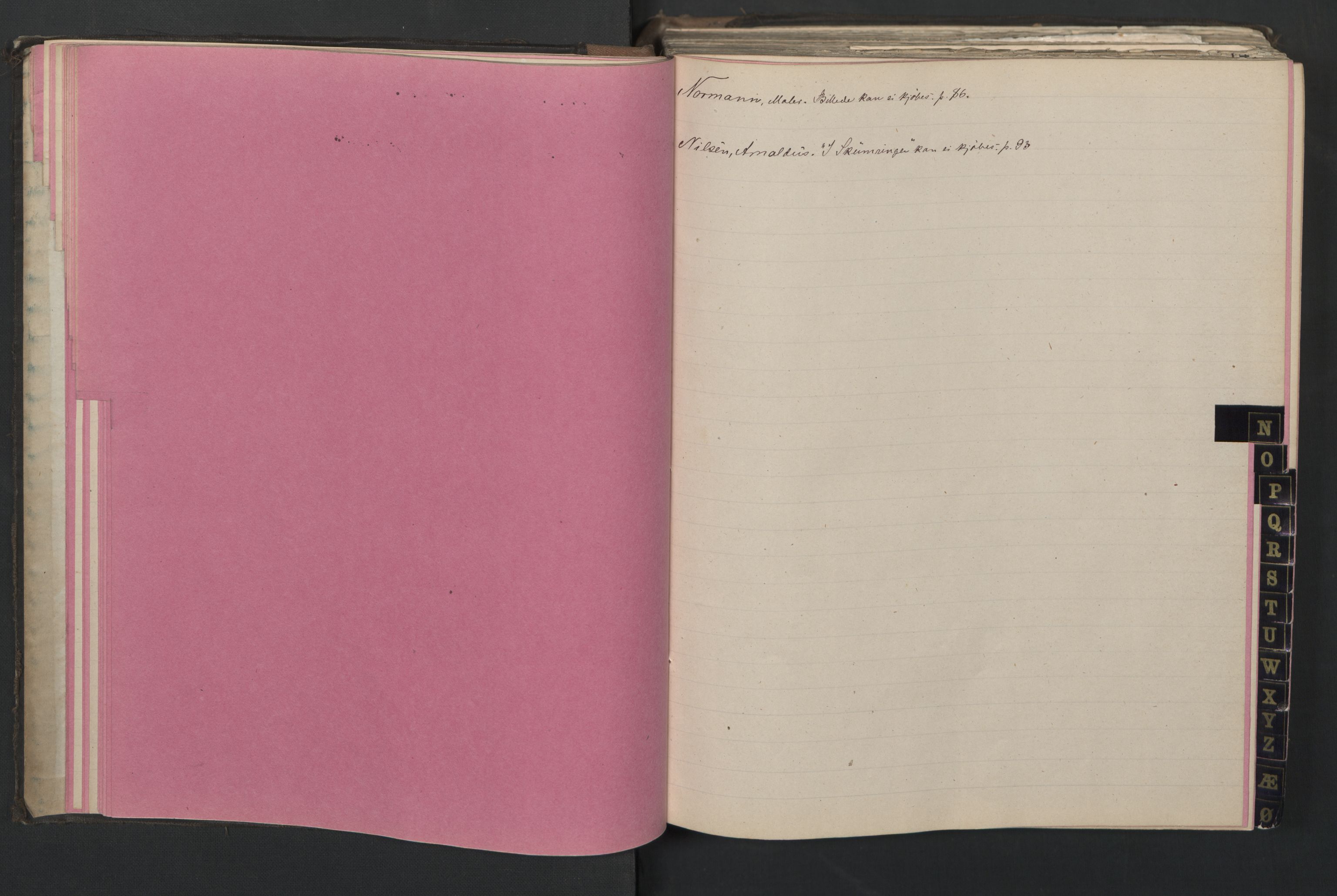 Nasjonalgalleriet, NMFK/NG-1000/B/L0002: Kopibok for maleri, skulptur, Kobberstikk- og håndtegningsamlingen., 1874-1898, p. 27