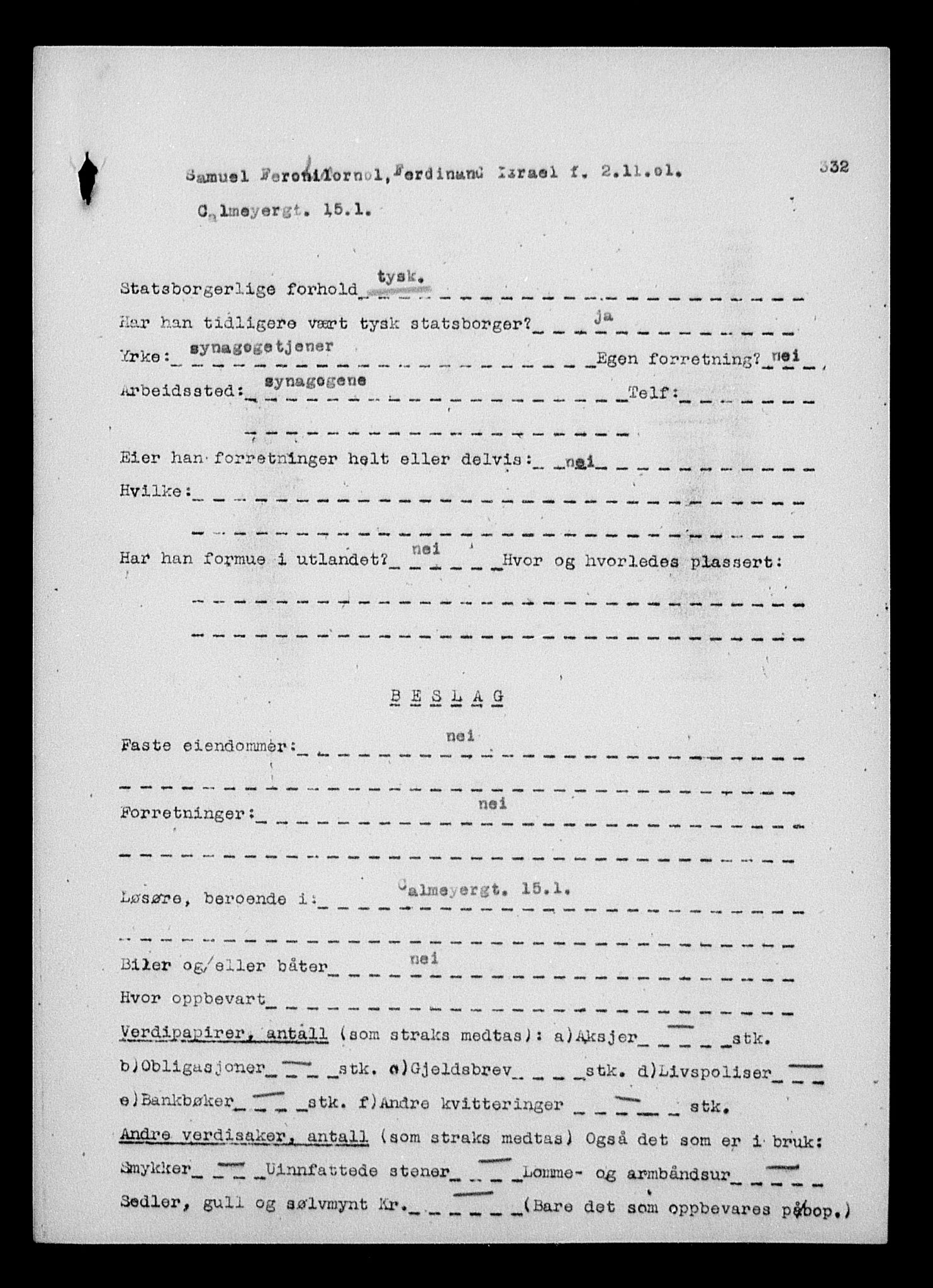 Justisdepartementet, Tilbakeføringskontoret for inndratte formuer, AV/RA-S-1564/H/Hc/Hcc/L0976: --, 1945-1947, p. 728