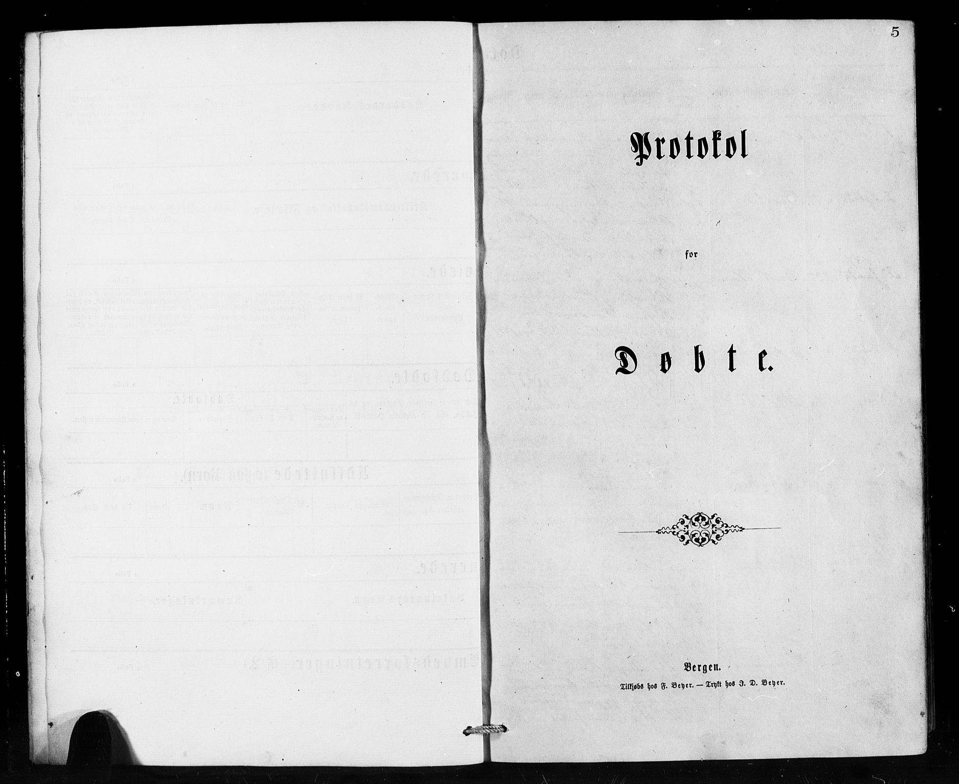 Hornindal sokneprestembete, SAB/A-82401/H/Hab: Parish register (copy) no. A 1, 1876-1894, p. 5