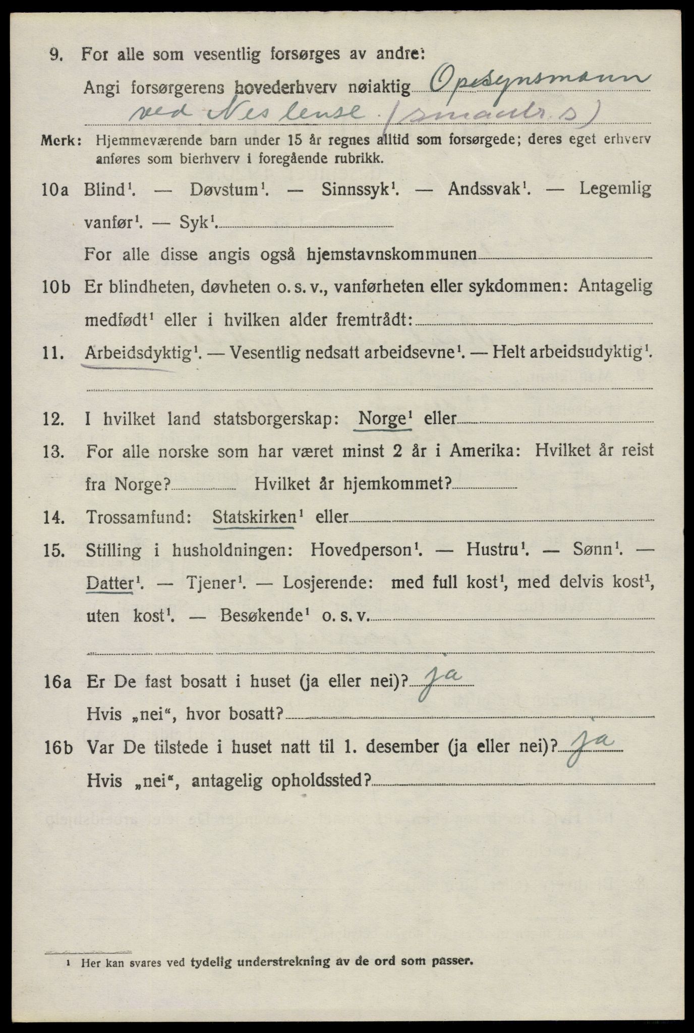 SAO, 1920 census for Skiptvet, 1920, p. 2904