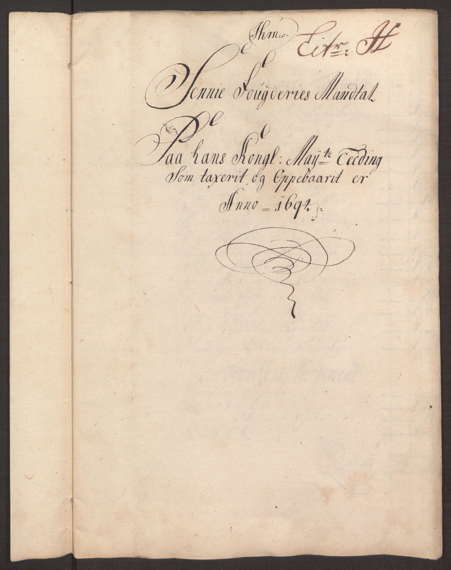 Rentekammeret inntil 1814, Reviderte regnskaper, Fogderegnskap, RA/EA-4092/R68/L4753: Fogderegnskap Senja og Troms, 1694-1696, p. 100