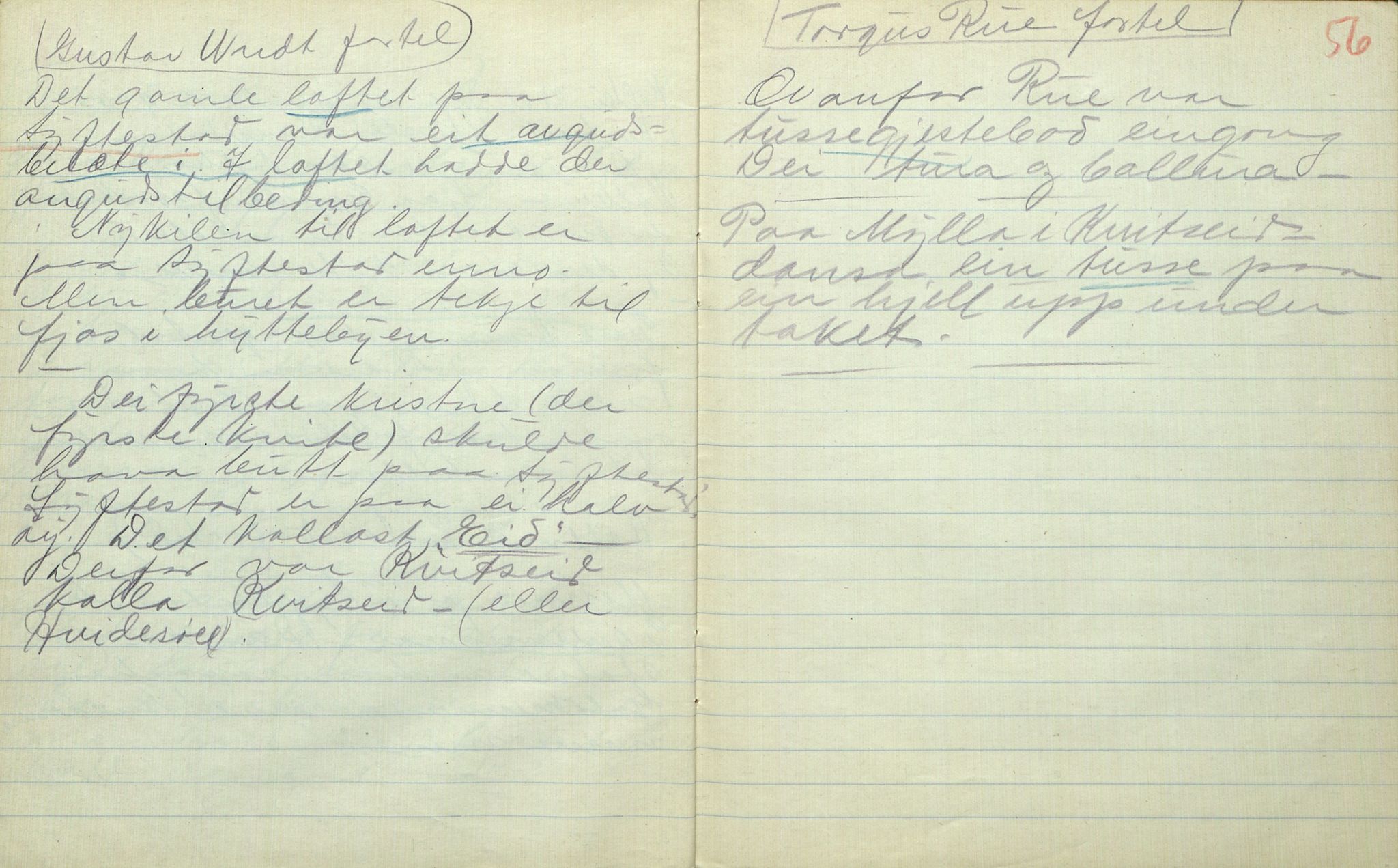 Rikard Berge, TEMU/TGM-A-1003/F/L0017/0003: 551-599 / 553 Kviteseid soge, Signe Vesterdal, 1918, p. 55-56
