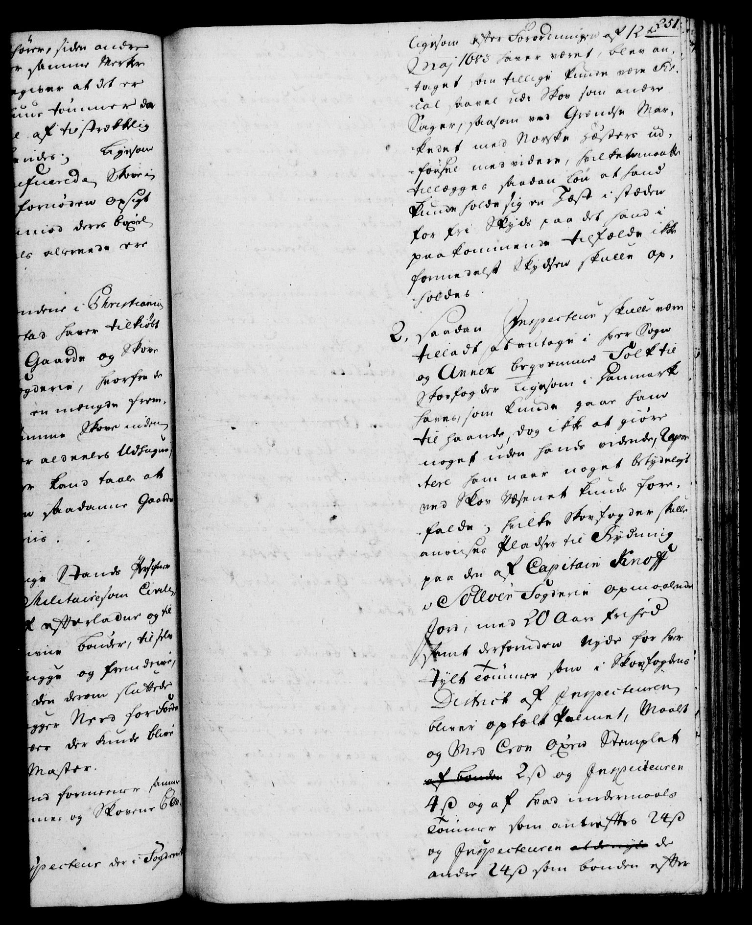 Rentekammeret, Kammerkanselliet, RA/EA-3111/G/Gh/Gha/L0032: Norsk ekstraktmemorialprotokoll (merket RK 53.77), 1753-1755, p. 251