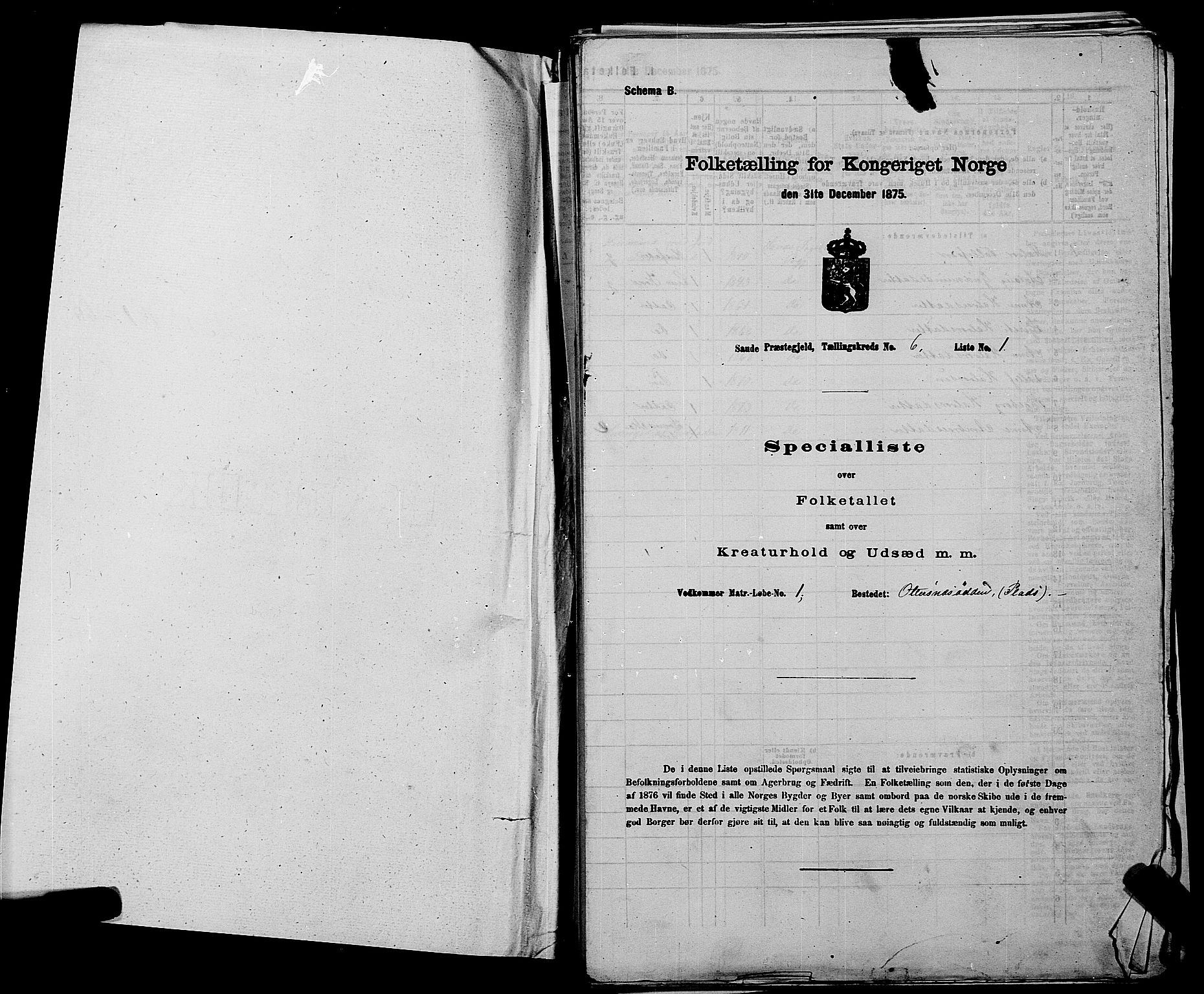 SAKO, 1875 census for 0822P Sauherad, 1875, p. 682