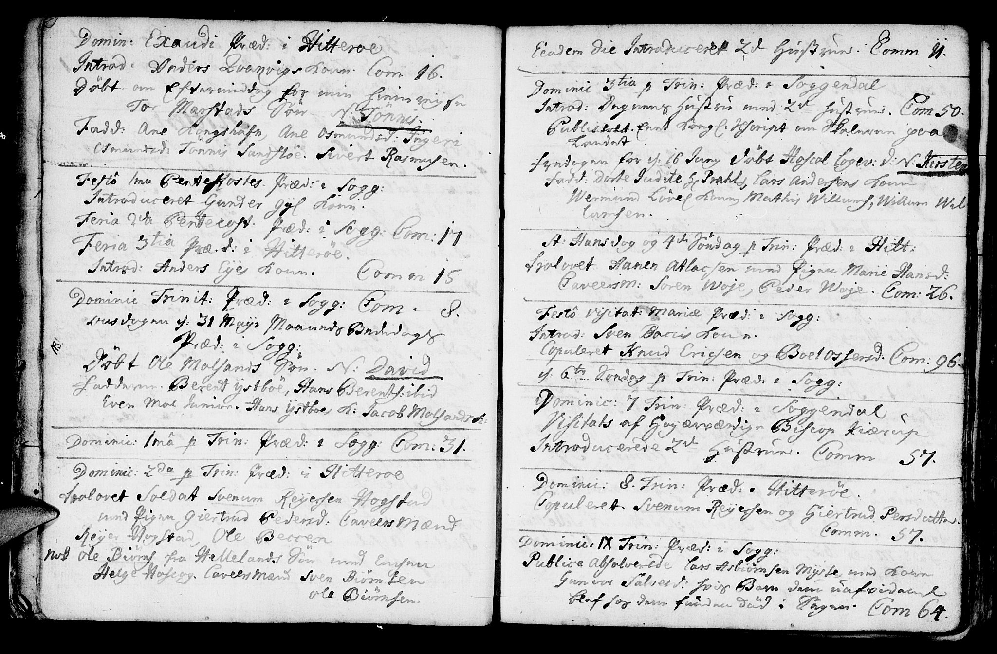 Sokndal sokneprestkontor, AV/SAST-A-101808: Parish register (official) no. A 3, 1740-1806