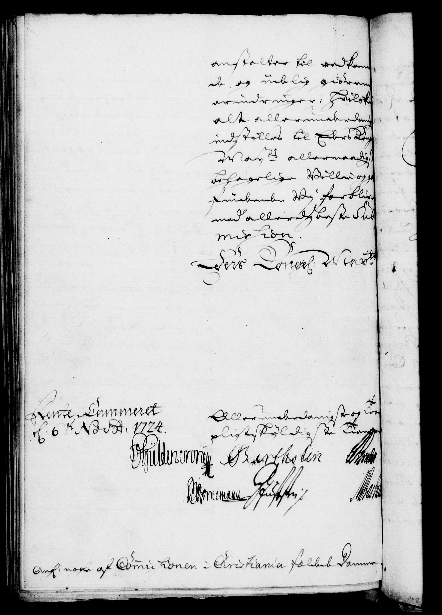 Rentekammeret, Kammerkanselliet, RA/EA-3111/G/Gf/Gfa/L0007: Norsk relasjons- og resolusjonsprotokoll (merket RK 52.7), 1724, p. 851