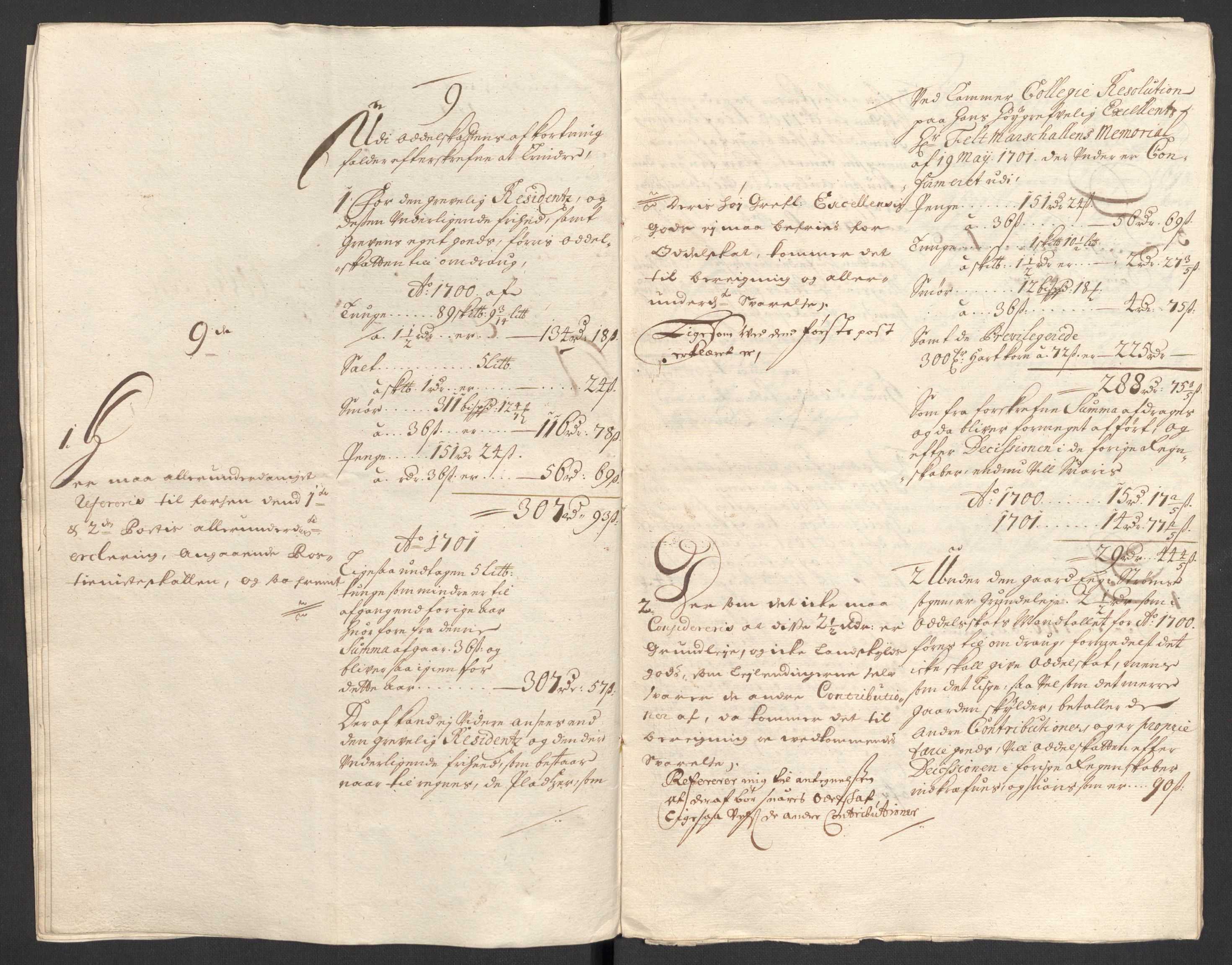 Rentekammeret inntil 1814, Reviderte regnskaper, Fogderegnskap, RA/EA-4092/R32/L1869: Fogderegnskap Jarlsberg grevskap, 1700-1701, p. 424