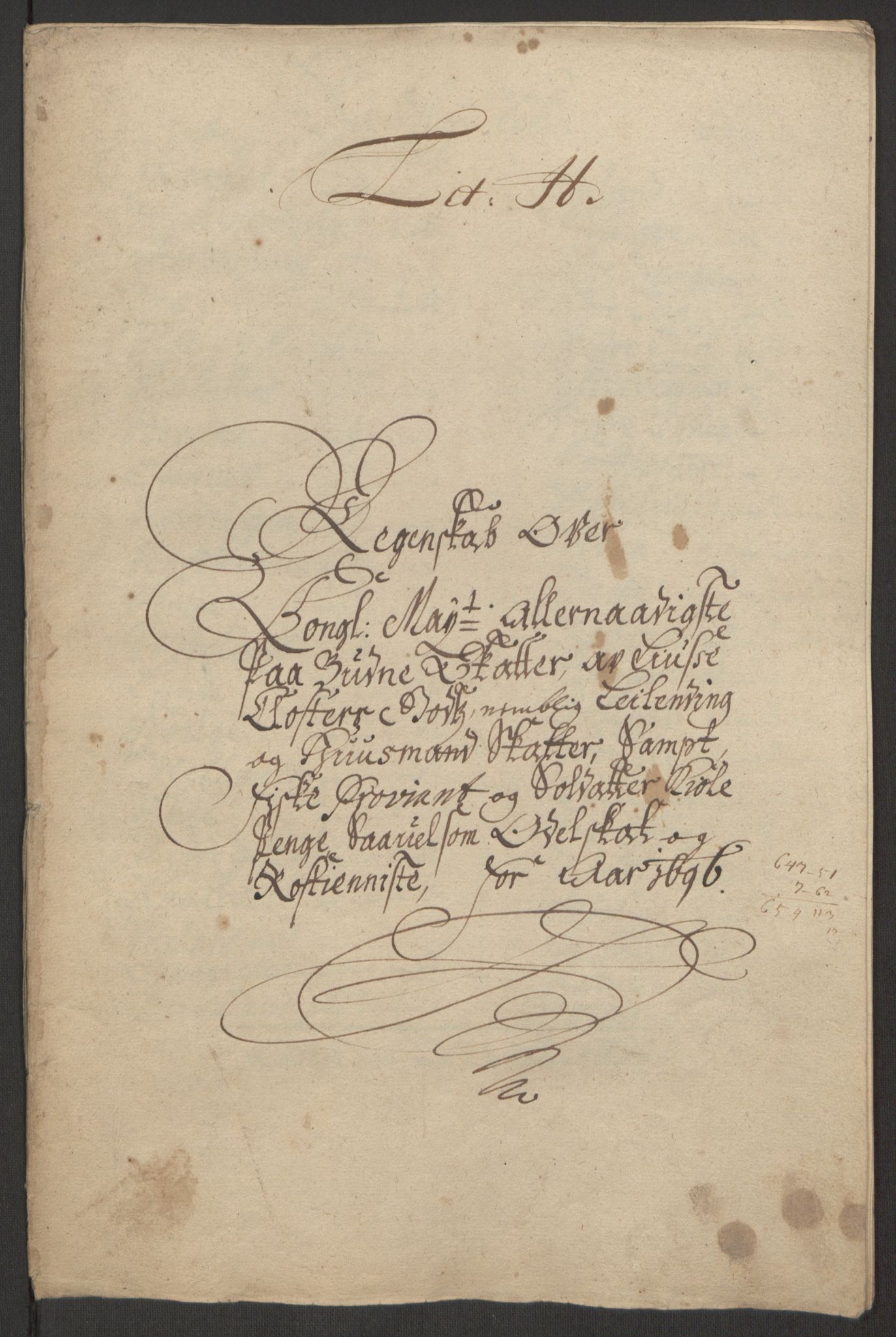 Rentekammeret inntil 1814, Reviderte regnskaper, Fogderegnskap, RA/EA-4092/R50/L3159: Fogderegnskap Lyse kloster, 1691-1709, p. 47