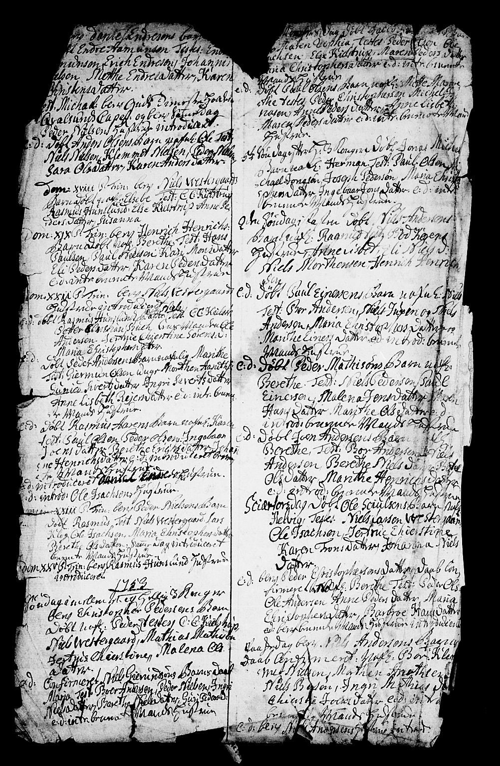 Uten arkivreferanse*, SATØ/-: Other parish register no. 1, 1752-1752