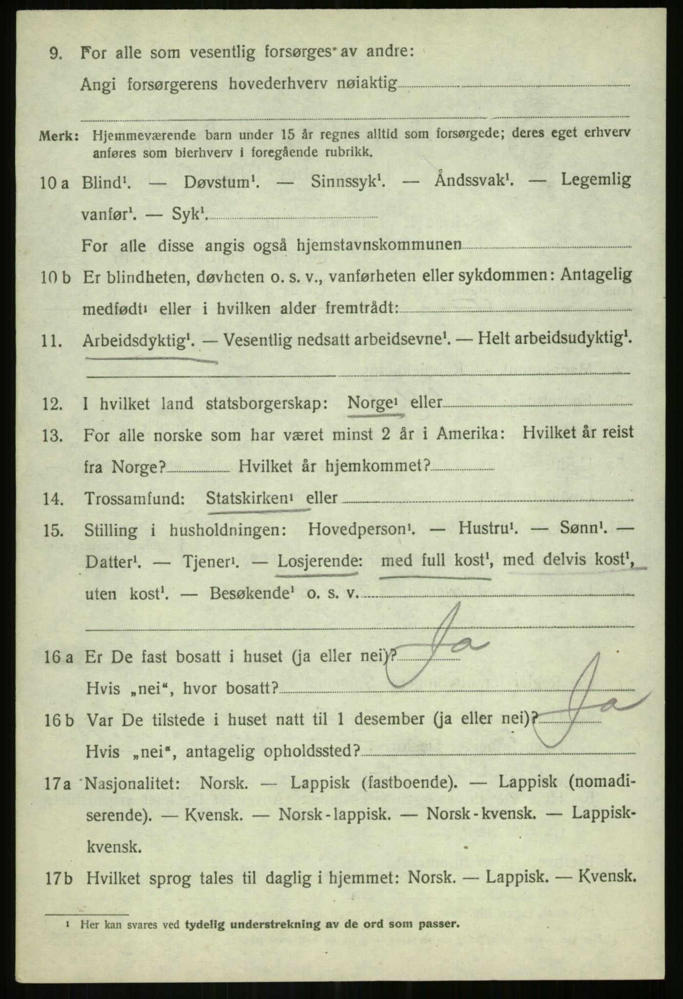 SATØ, 1920 census for Målselv, 1920, p. 3628