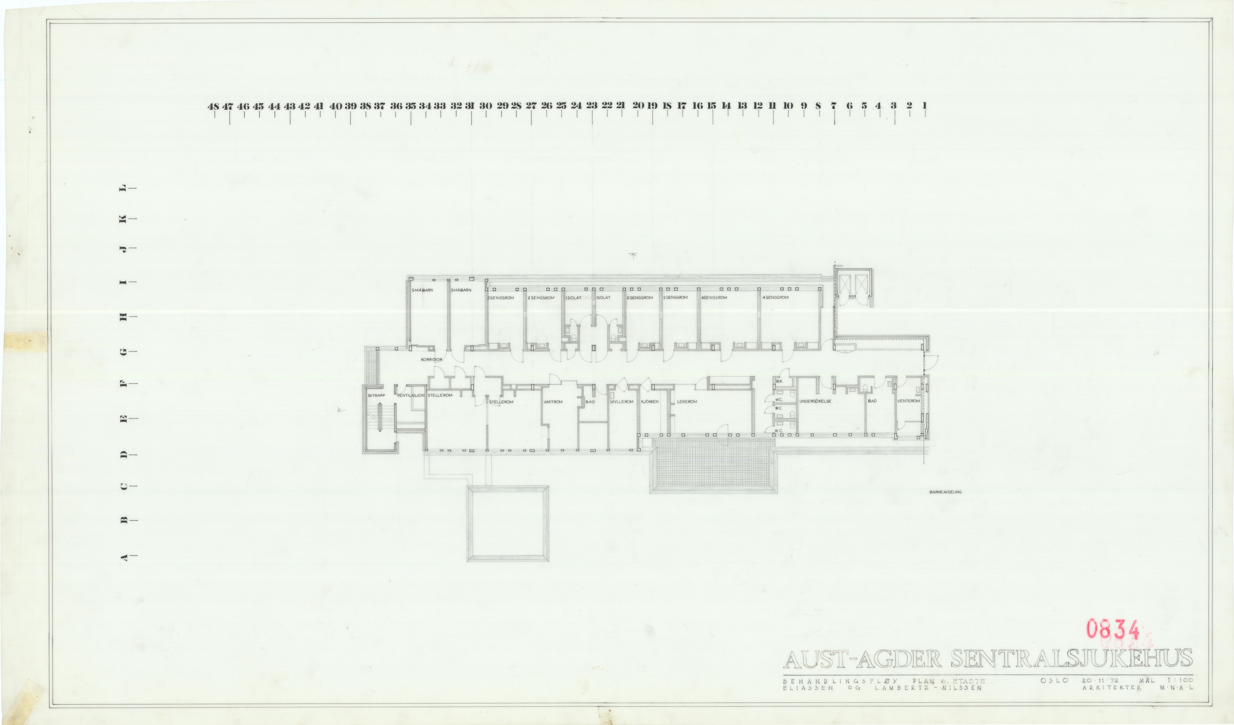 Eliassen og Lambertz-Nilssen Arkitekter, AAKS/PA-2983/T/T02/L0008: Tegningskogger 0834, 1967-1972, p. 15