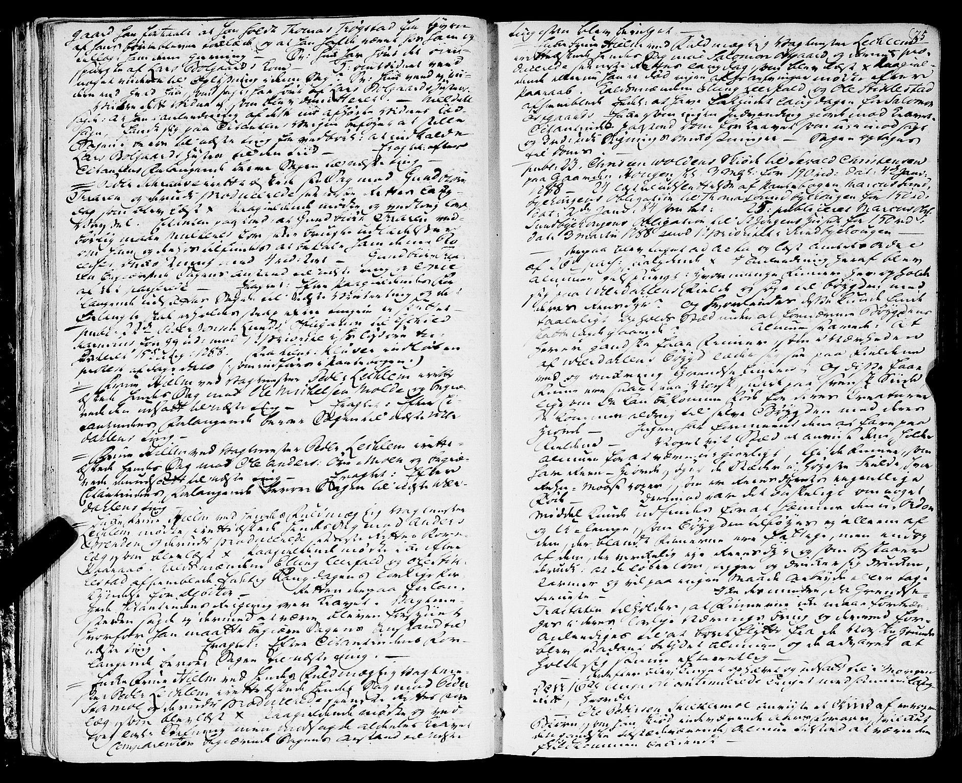 Stjør- og Verdal sorenskriveri, AV/SAT-A-4167/1/1/1Aa/L0017: Tingbok, 1788-1792, p. 24b-25a