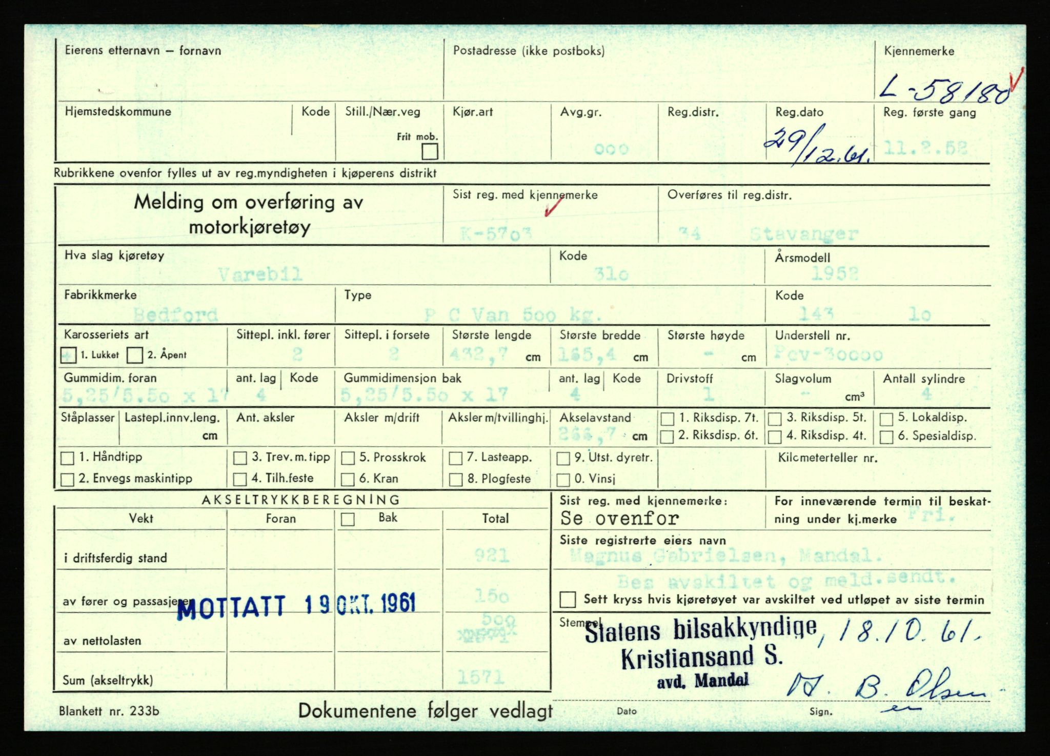 Stavanger trafikkstasjon, AV/SAST-A-101942/0/F/L0058: L-58000 - L-59999, 1930-1971, p. 407